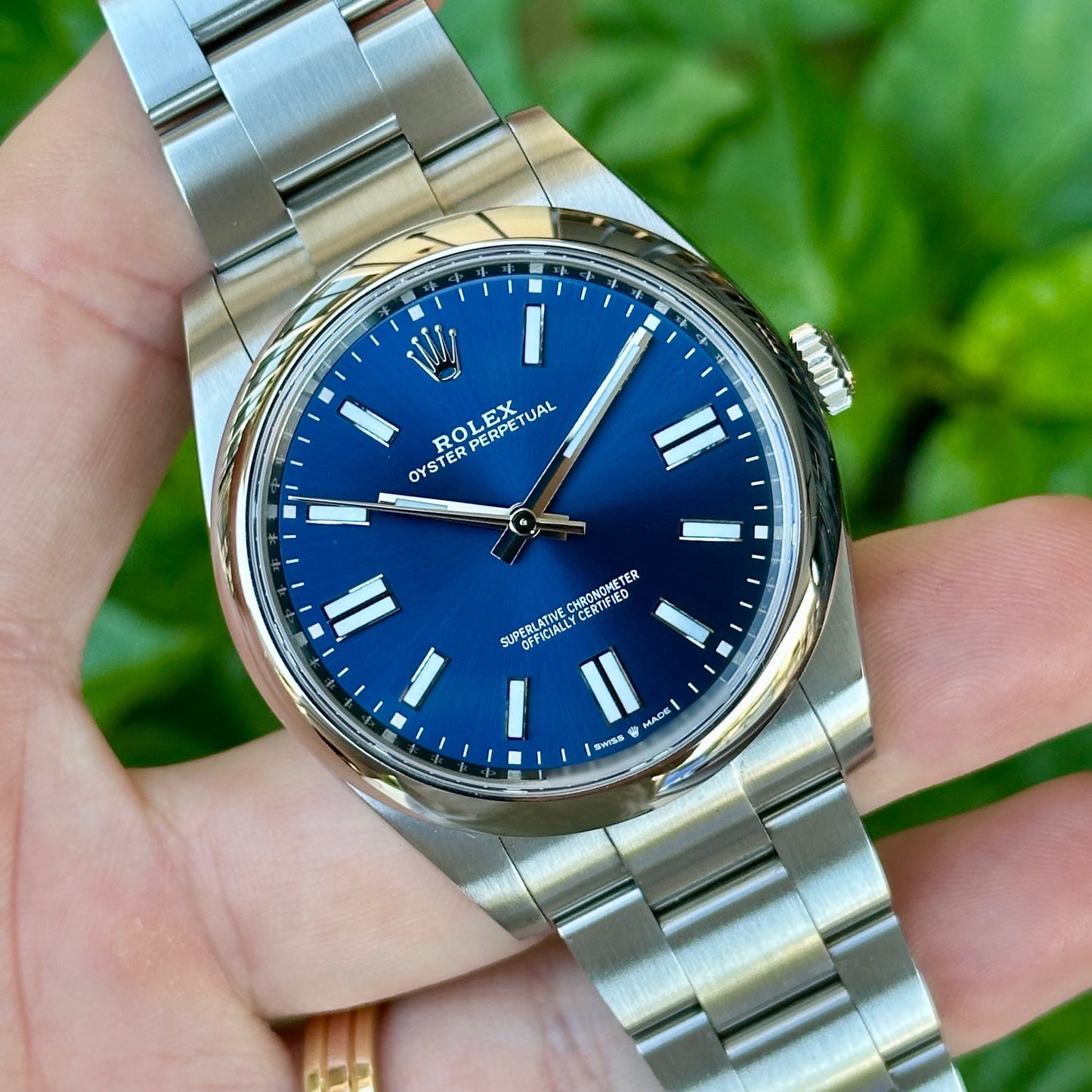 Oyster Perpetual 41 Blue Ref 124300 2023