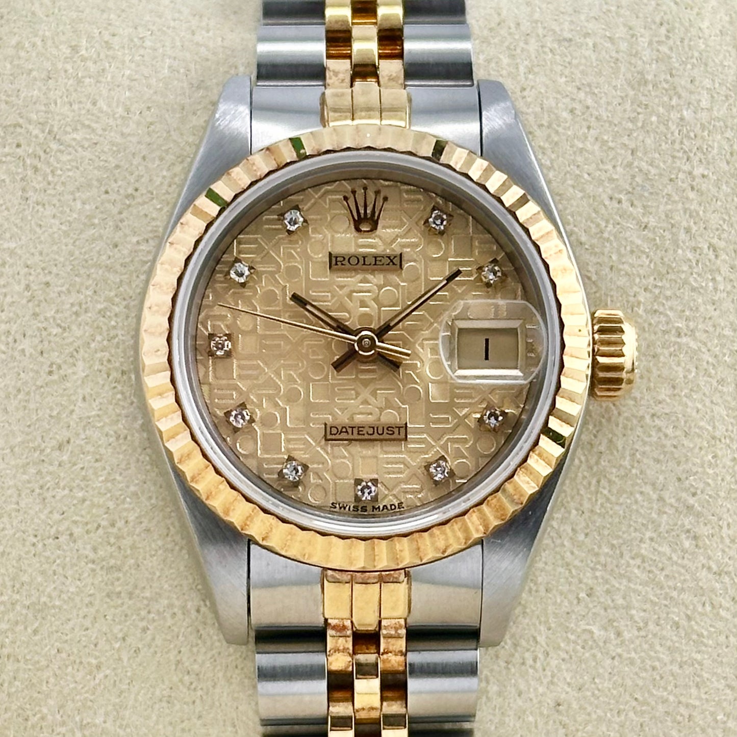 Lady-Datejust 26 Computer Diamond Ref 69173 1990