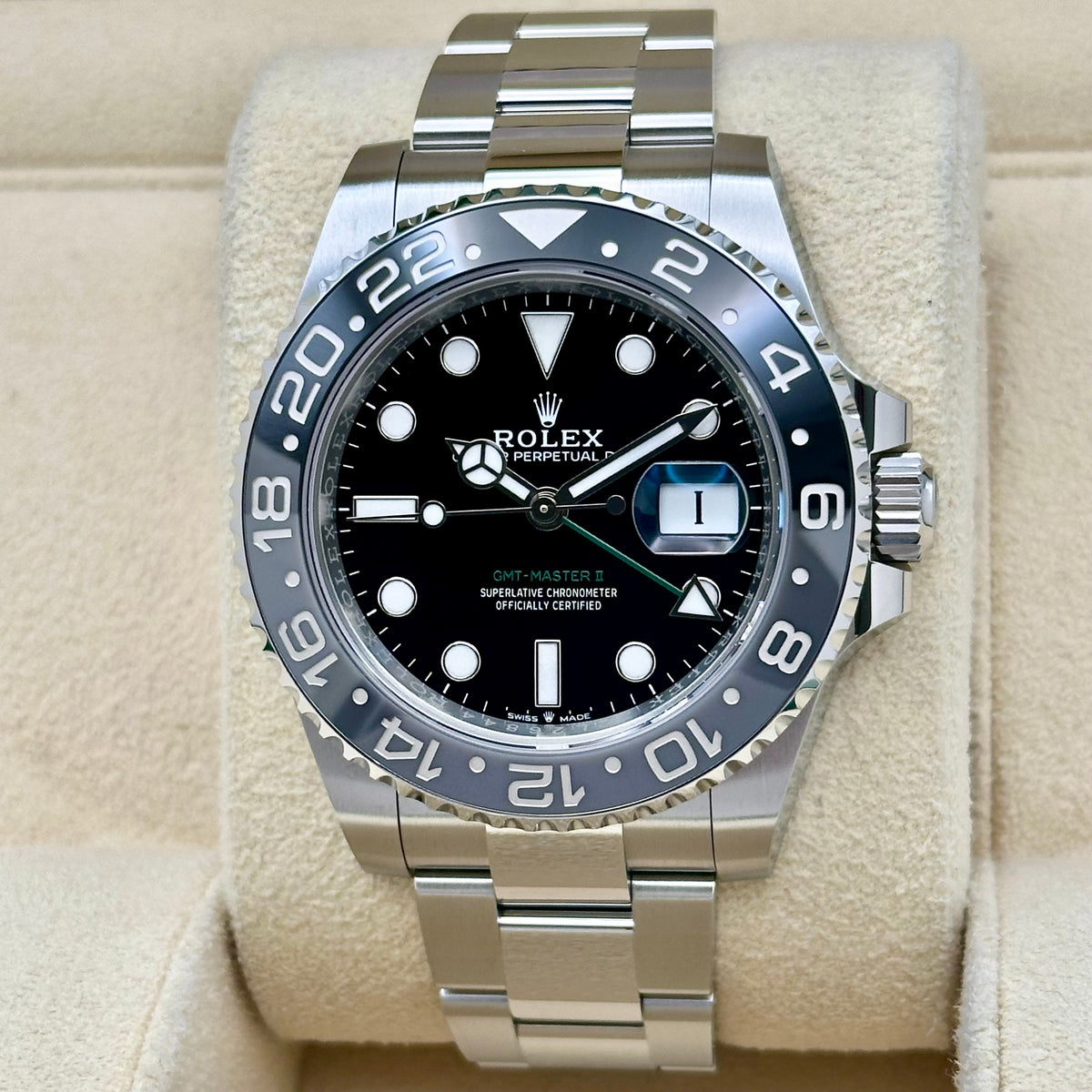GMT Master II Bruce Wayne Ref 126710GRNR 2025
