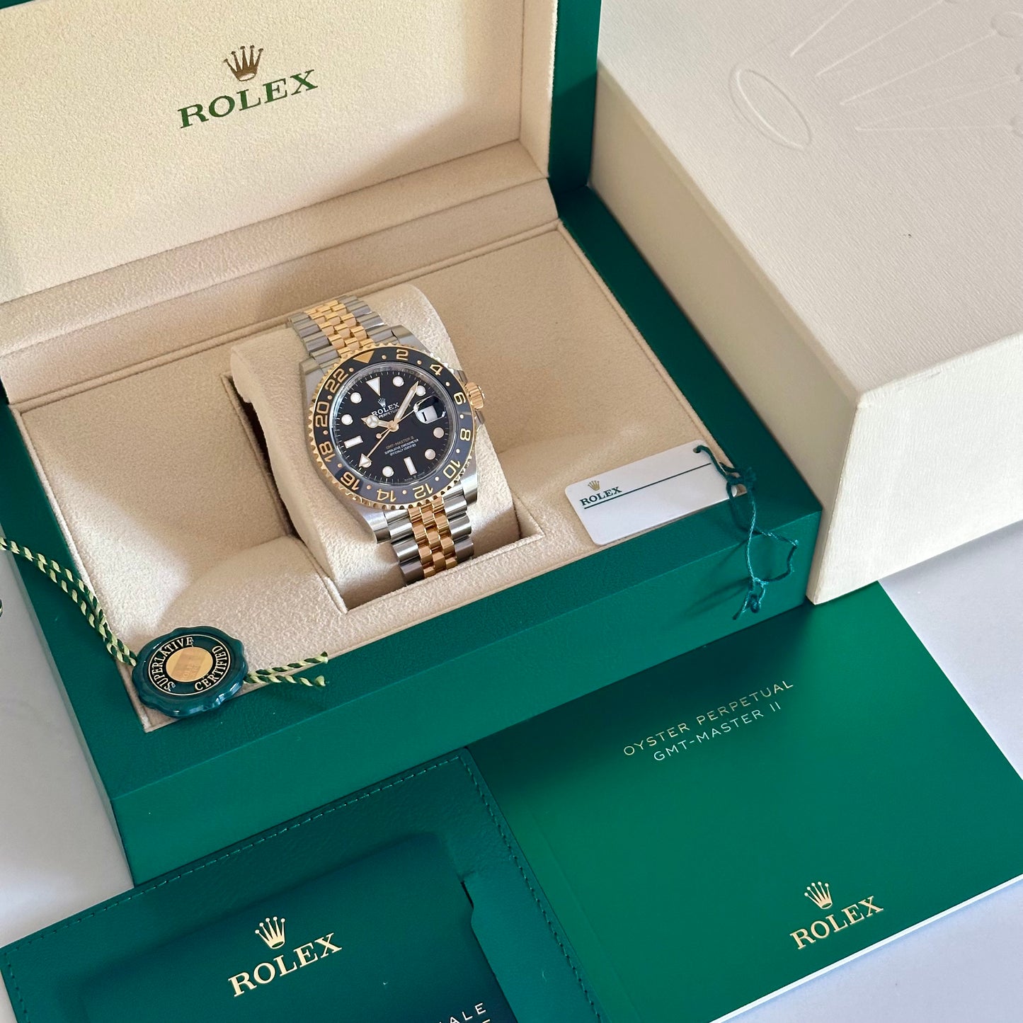 GMT Master II Zombie 18K Yellow Gold Ref 126713GRNR 2024