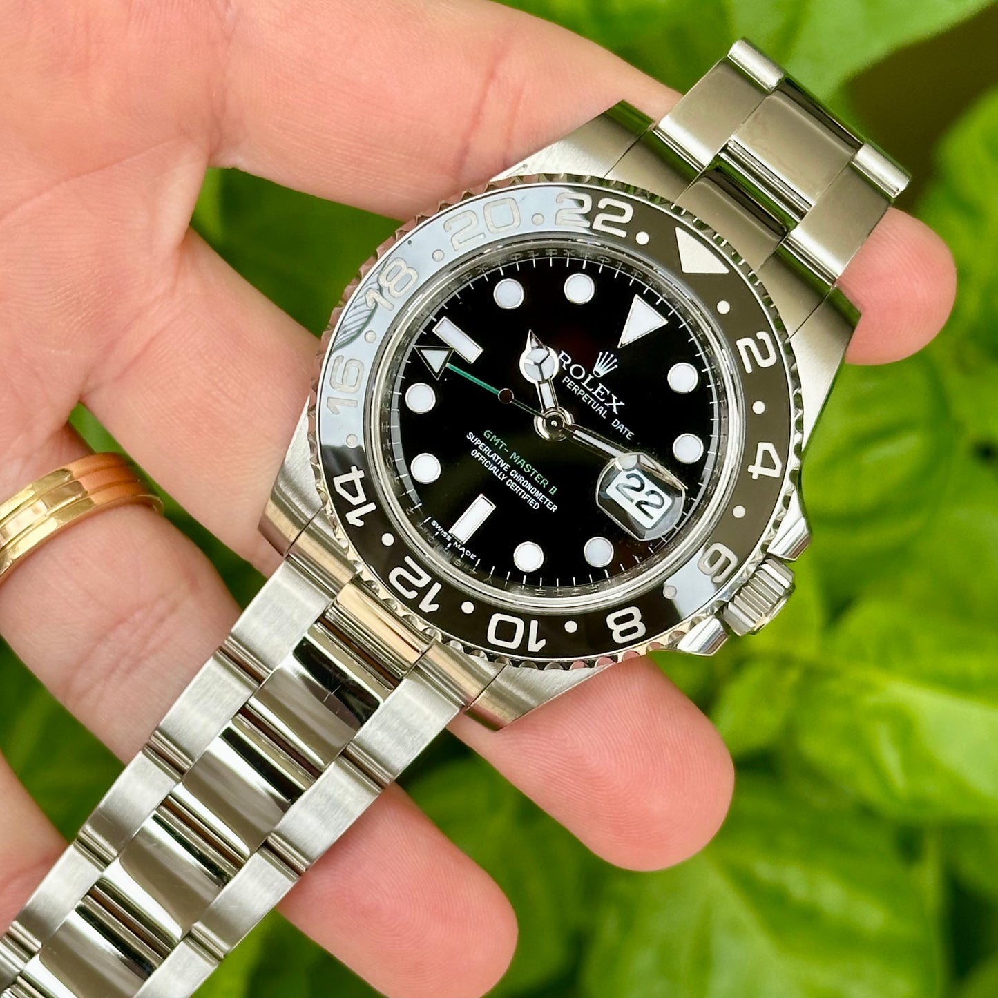 GMT Master II Green Arrow Ref 116710LN 2007 RSC 2022