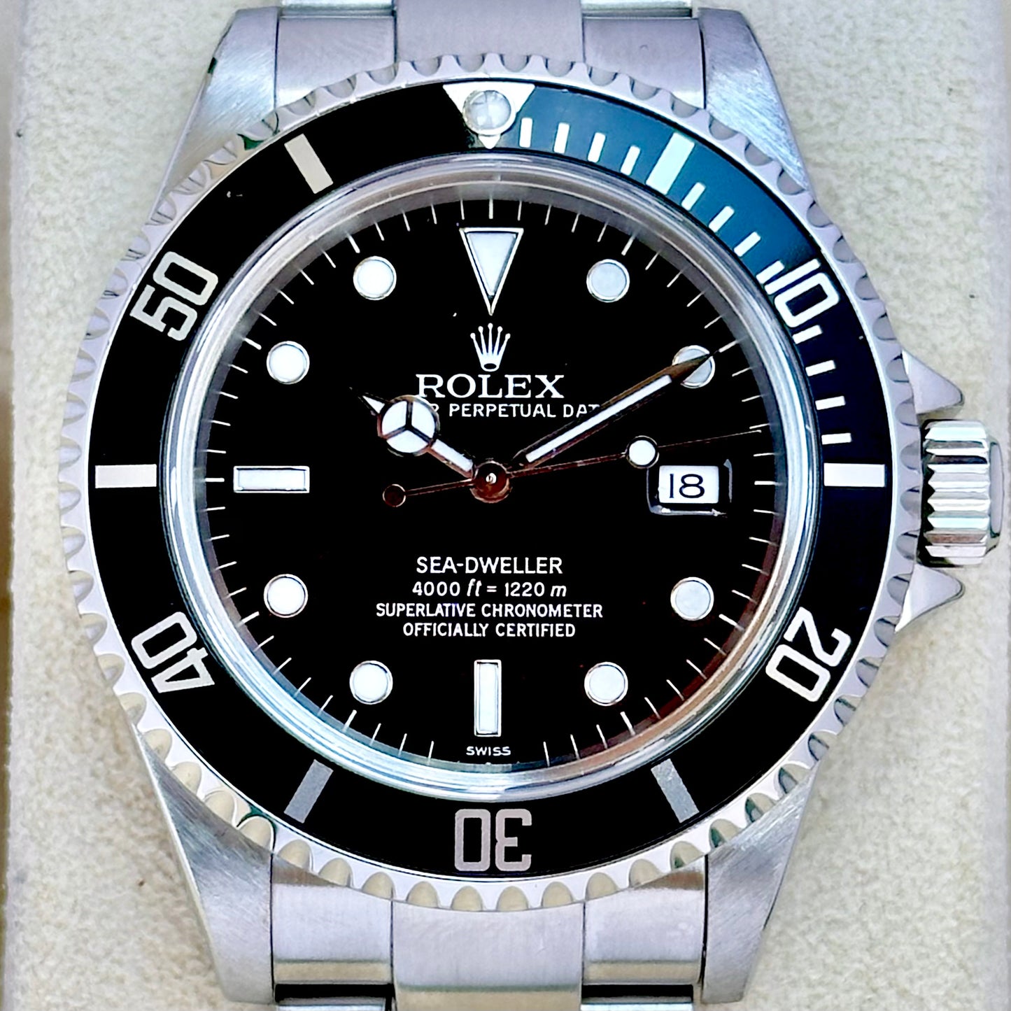 Sea-Dweller Swiss Only Ref 16600 1999