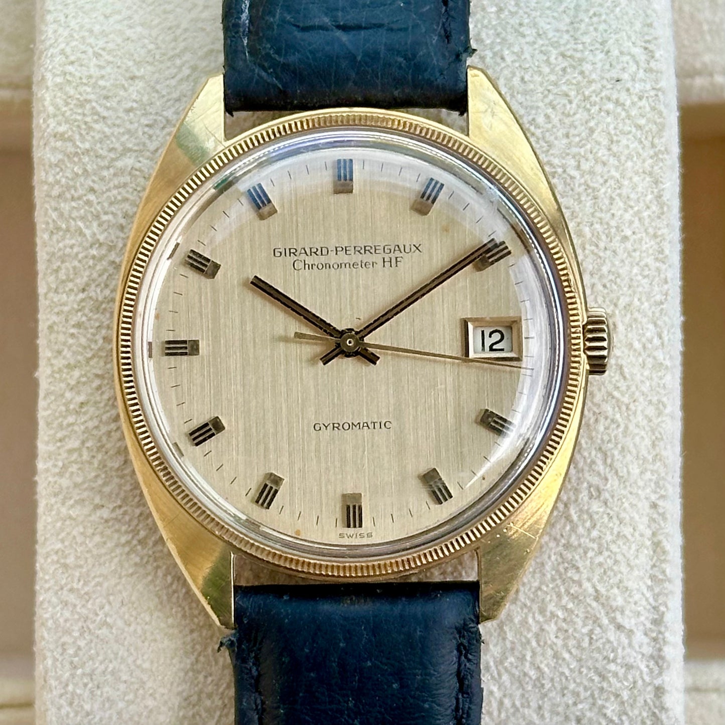 Gyromatic Chronometer HF 18K Yellow Gold 1966