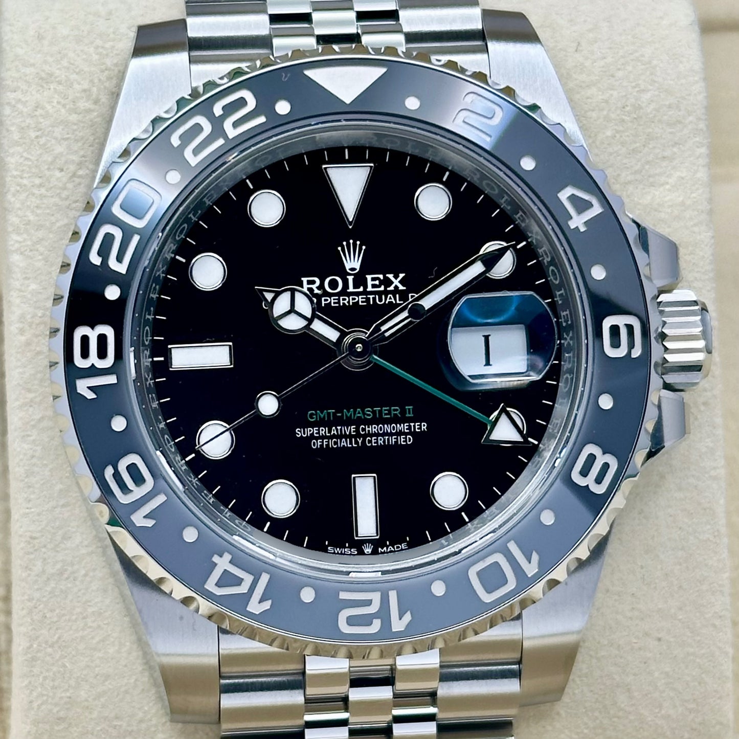 GMT Master II Bruce Wayne Ref 126710GRNR 2025