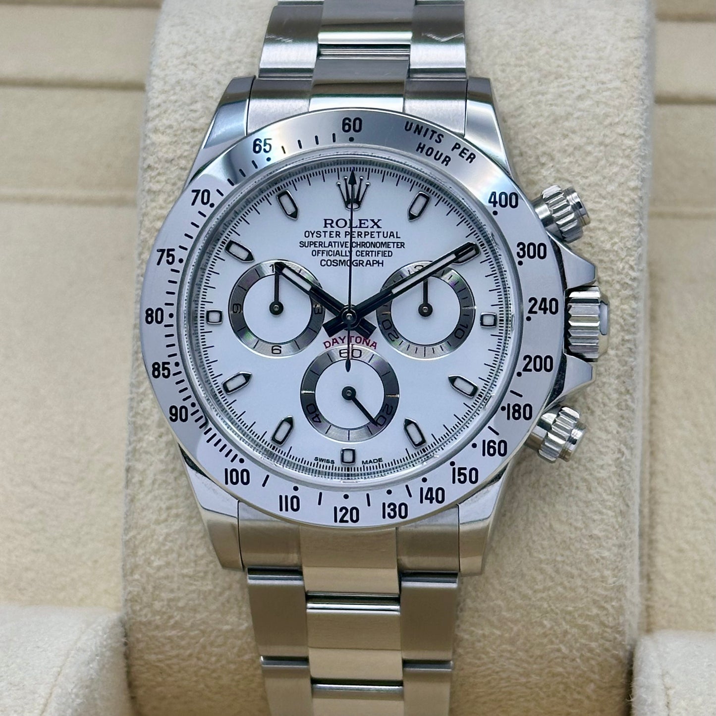 Cosmograph Daytona White APH Ref 116520 2013
