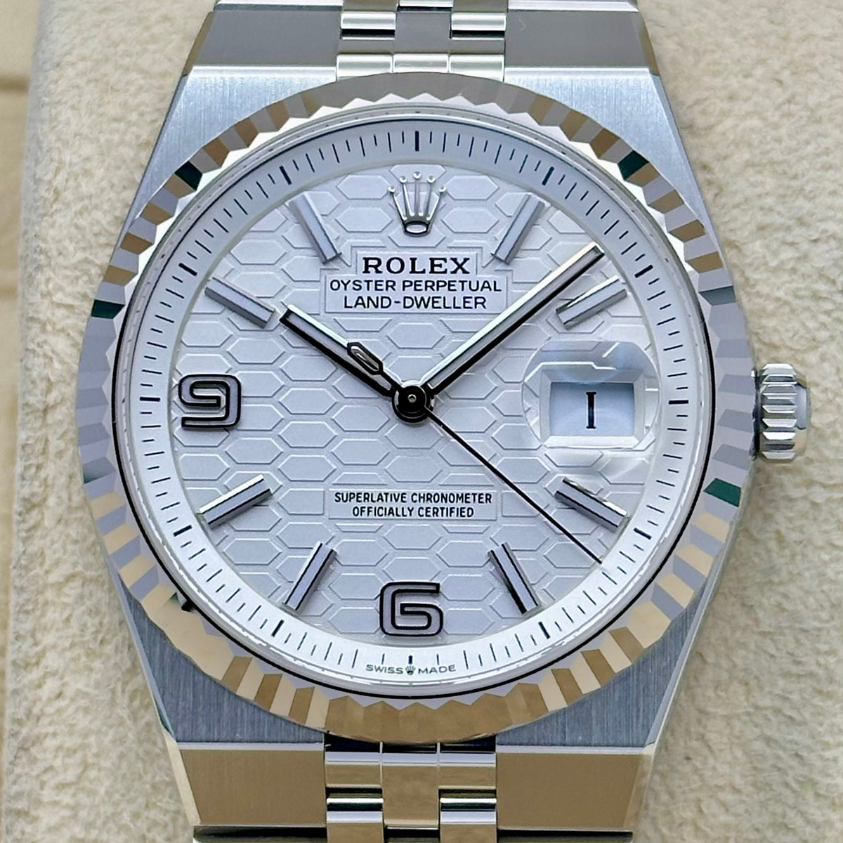 Land-Dweller 36 18K White Gold Ref 127234 2026