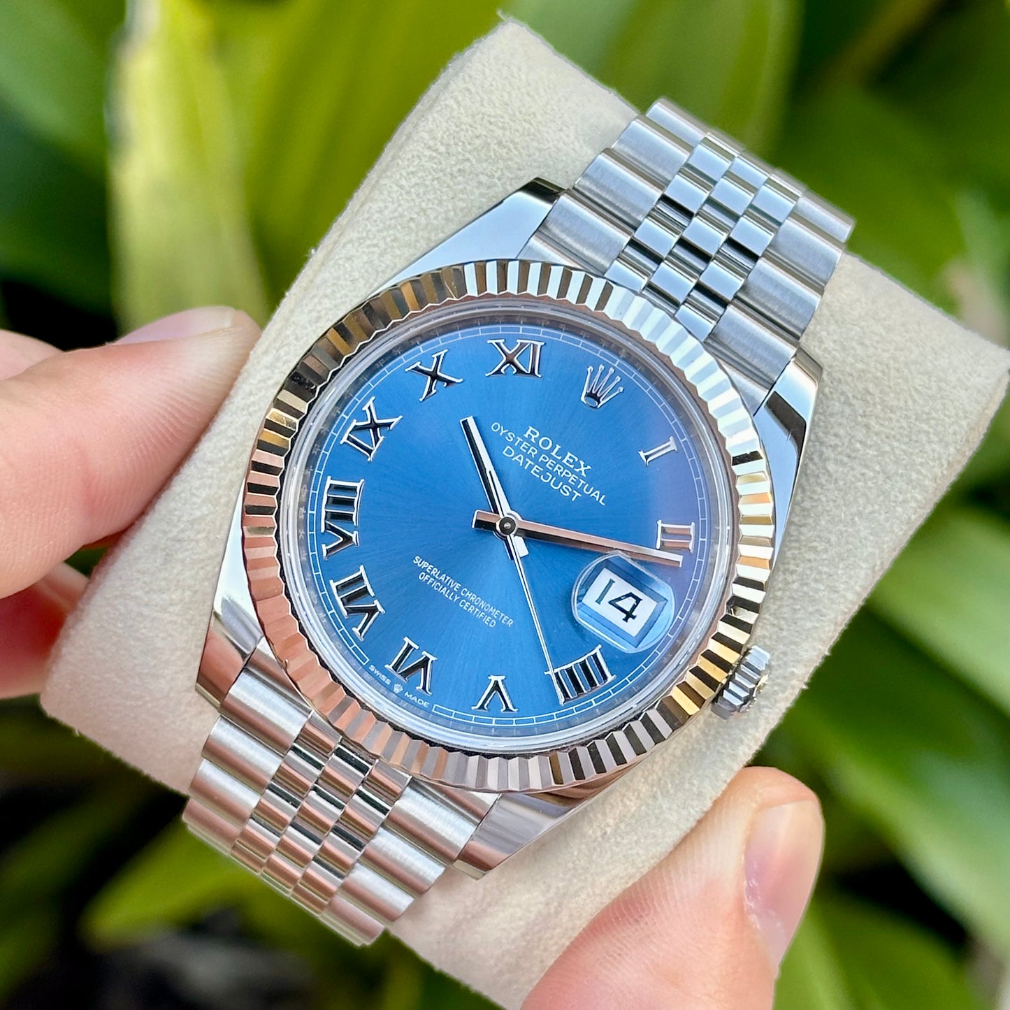 Datejust 41 Azzurro Blue Ref 126334 2021