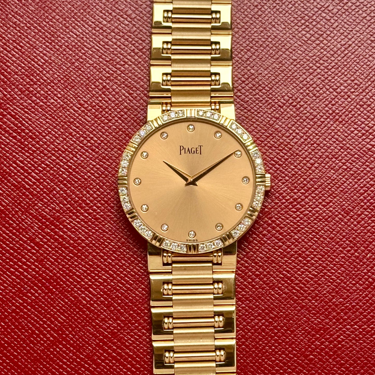 Dancer Factory Diamond Bezel 18K Rose Gold Ref G0A26507 2011