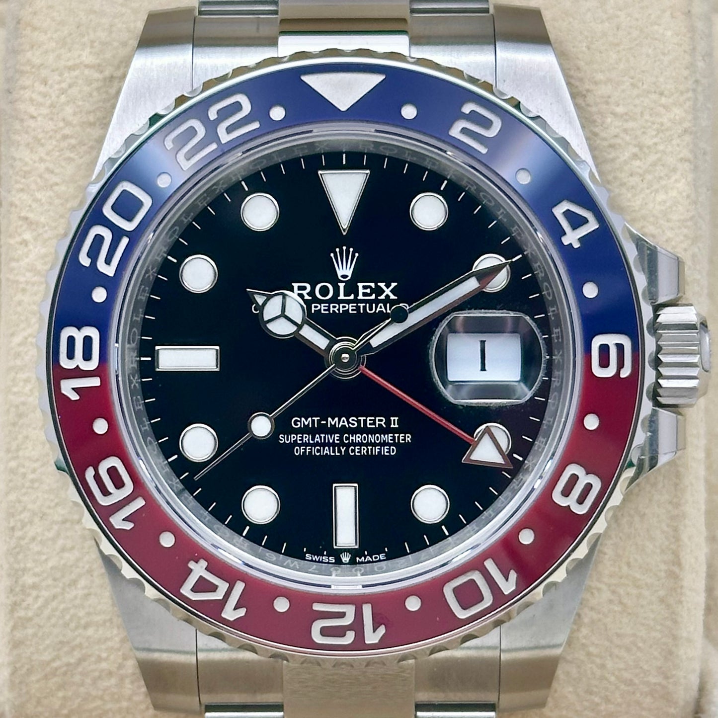 GMT Master II Pepsi Ref 126710BLRO 2022