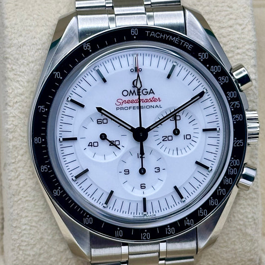Speedmaster Professional Moonwatch Sapphire White Ref 310.30.42.50.04.001 2024