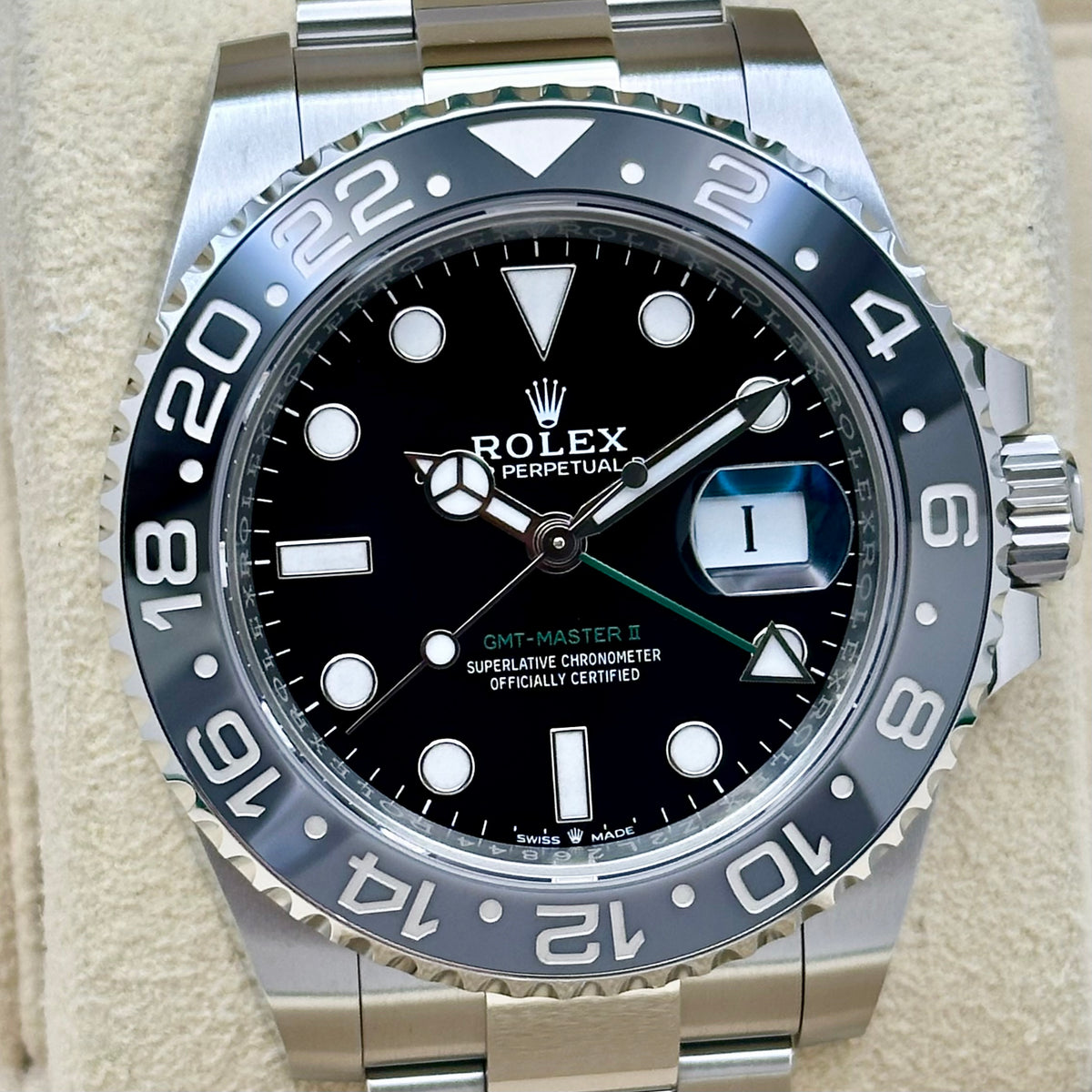GMT Master II Bruce Wayne Ref 126710GRNR 2025
