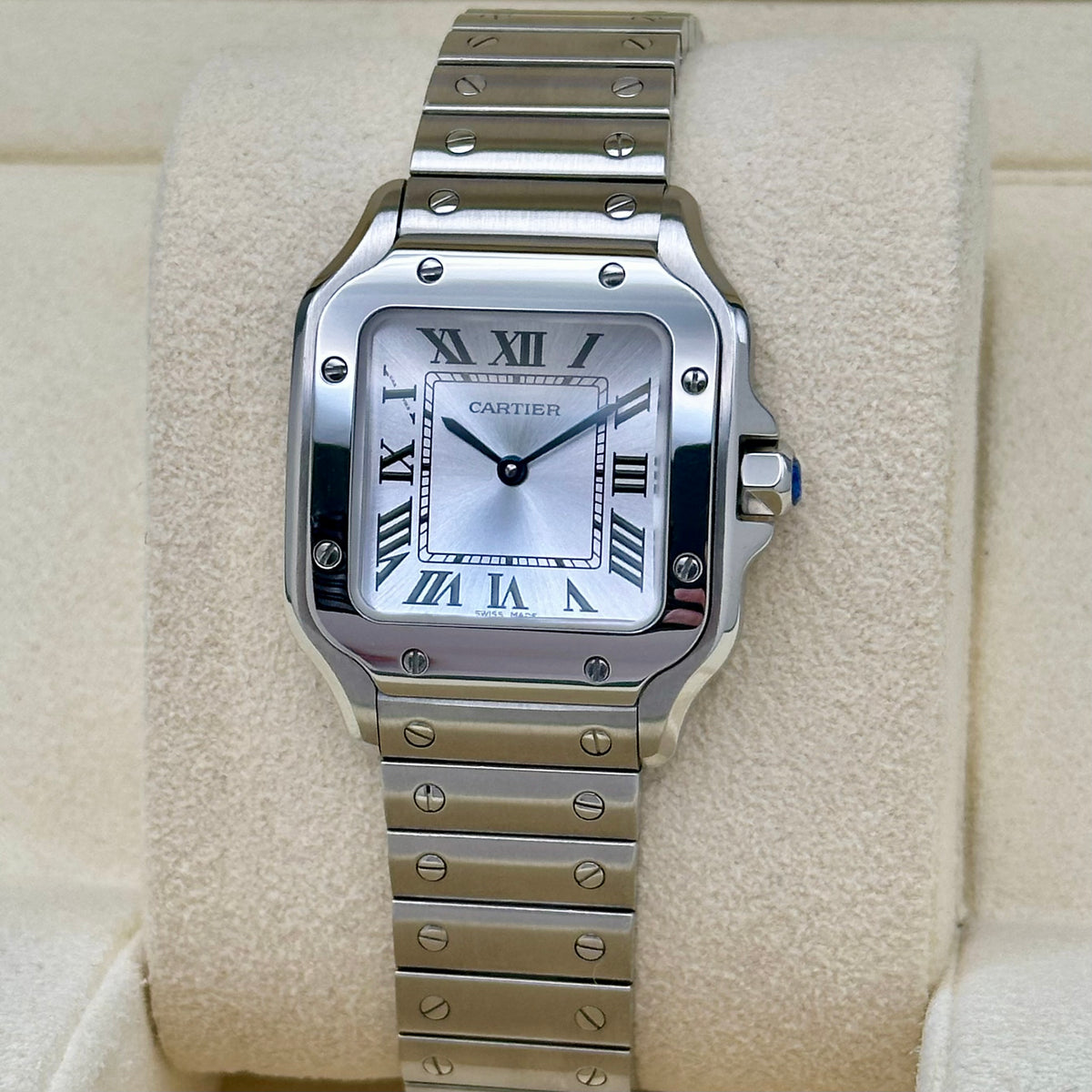 Santos Small Silver Romans Ref WSSA0082 2025