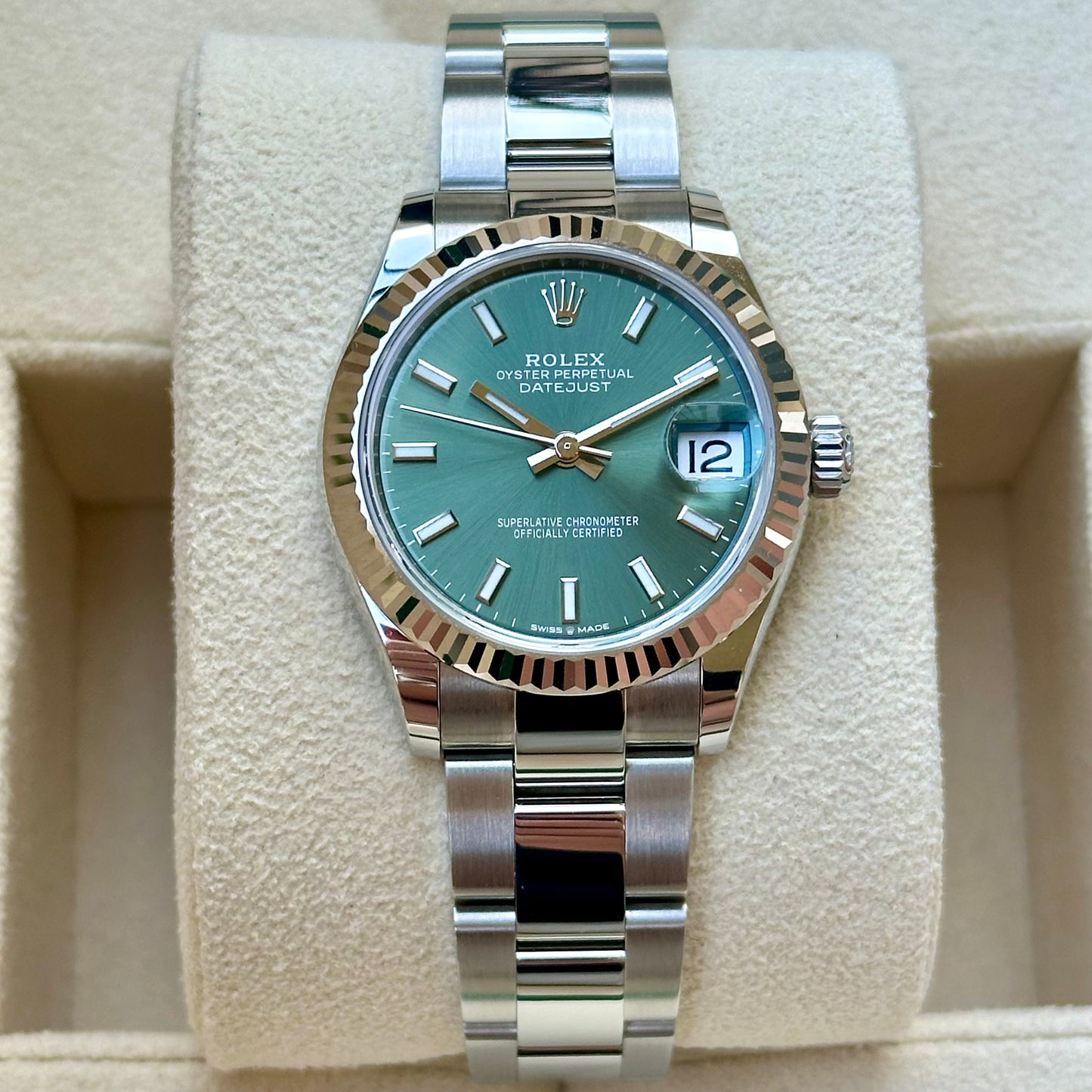 Datejust 31 Mint Green Ref 278274 2023