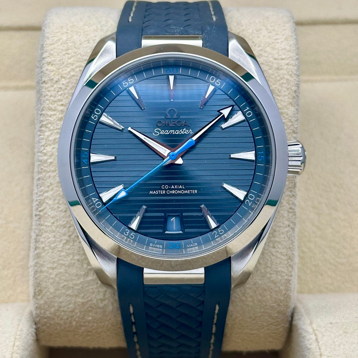 Seamaster Aqua Terra 150M Blue Ref 220.12.41.21.03.002 2018