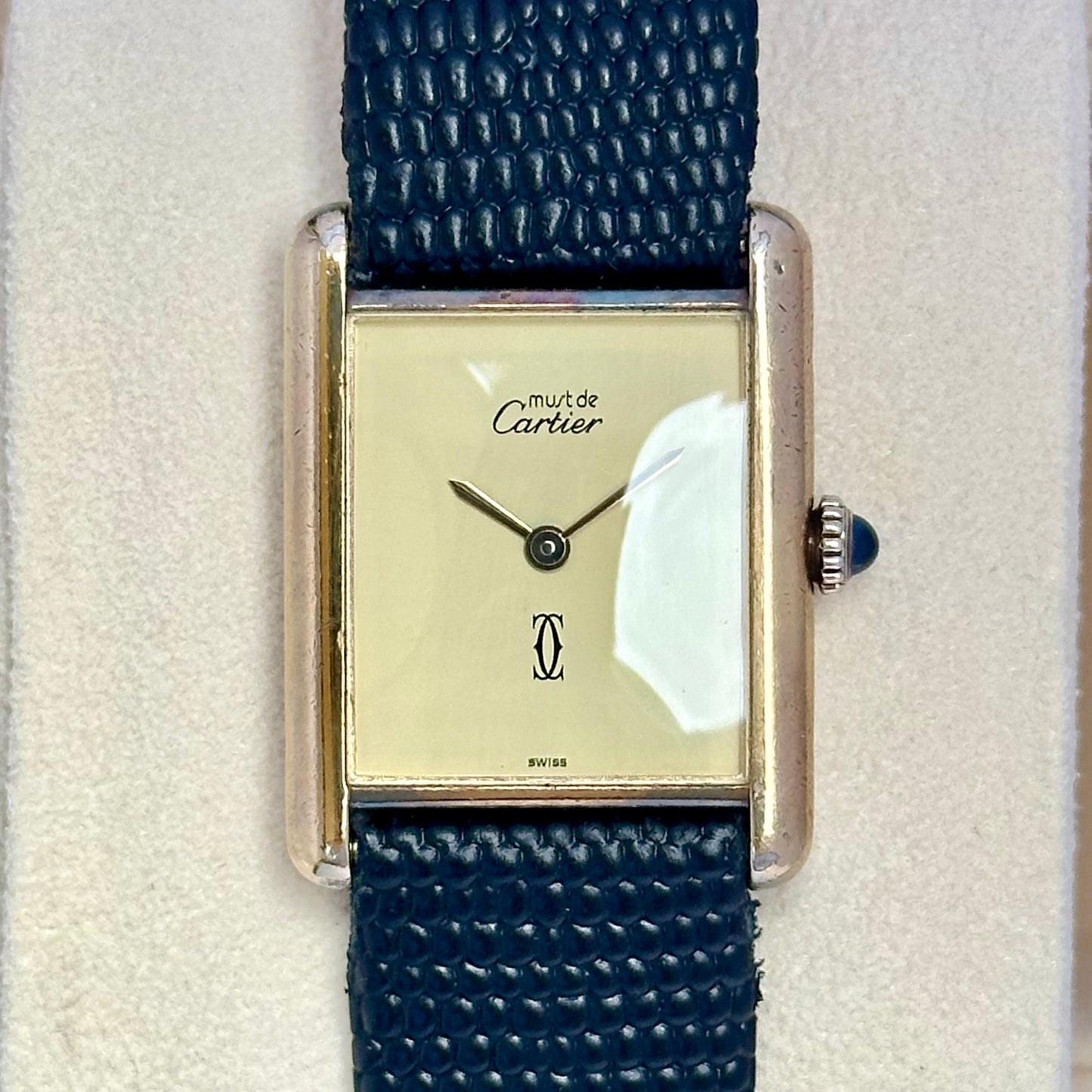 Tank Must Vermeil Ivory 2023 Cartier Service