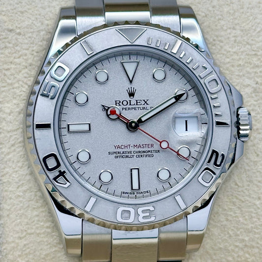 (ON HOLD) Yacht-Master 35 Platinum Dial Ref 168622 2019