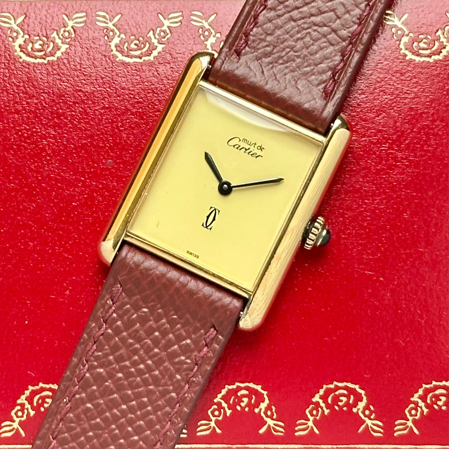 Tank Must Large Lemon Dial Manual Winding