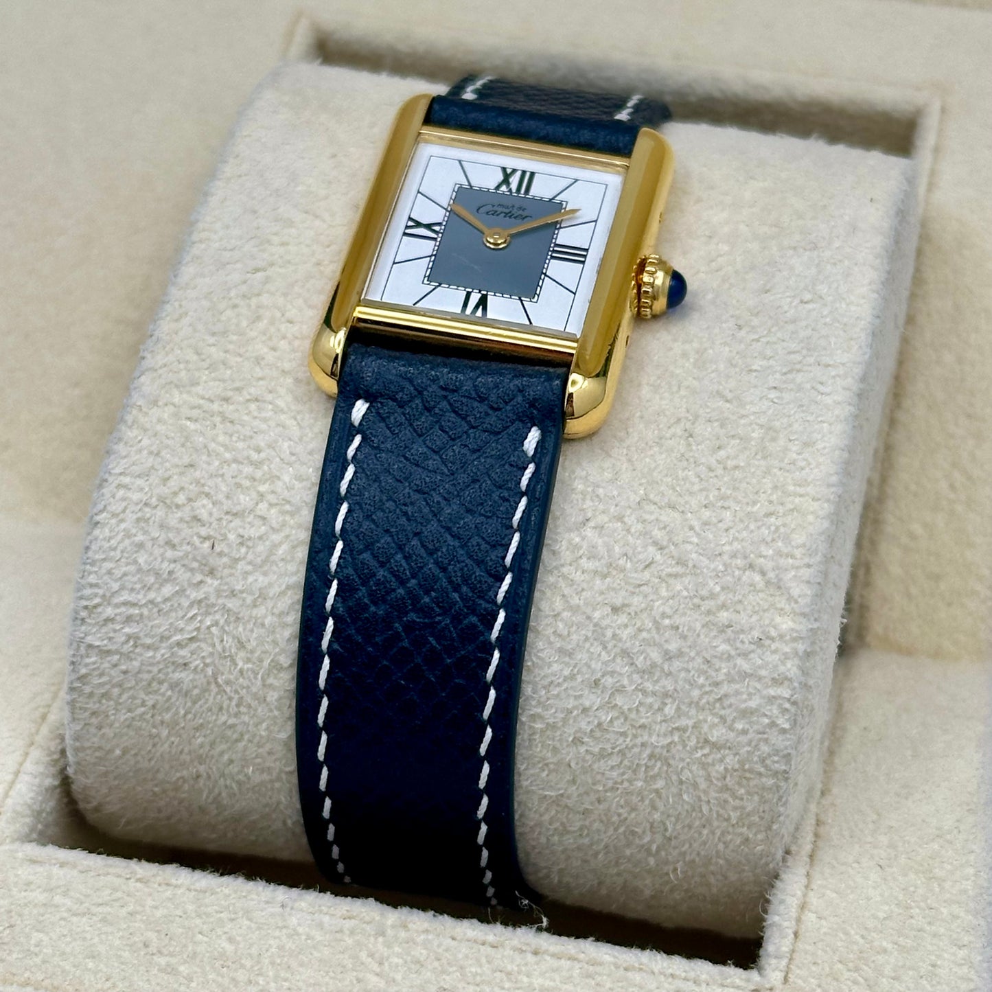 Tank Must Vermeil Small White Romans Ref 5057001 1990
