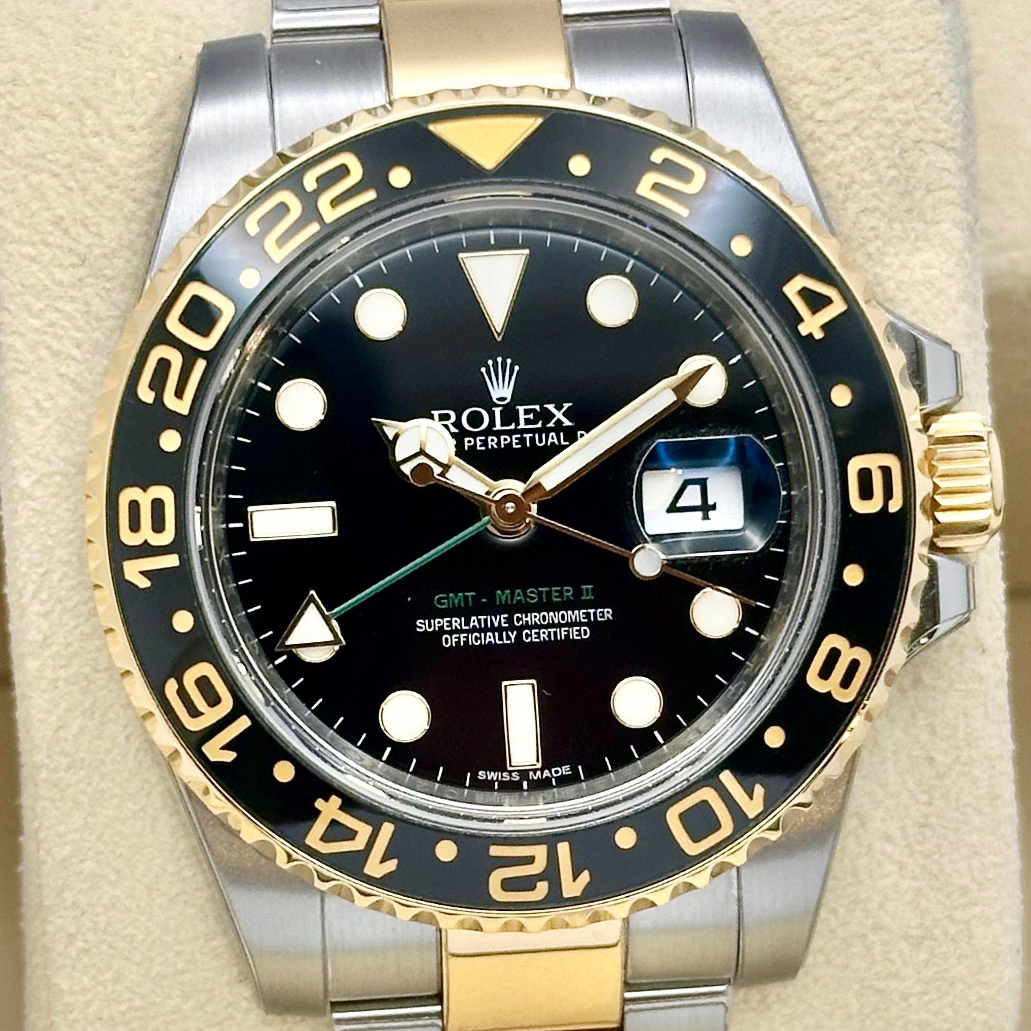 Rsc Master Case Rolex GMT Master II TT Ref 116713LN 2024 RSC – George Perpetual Watches