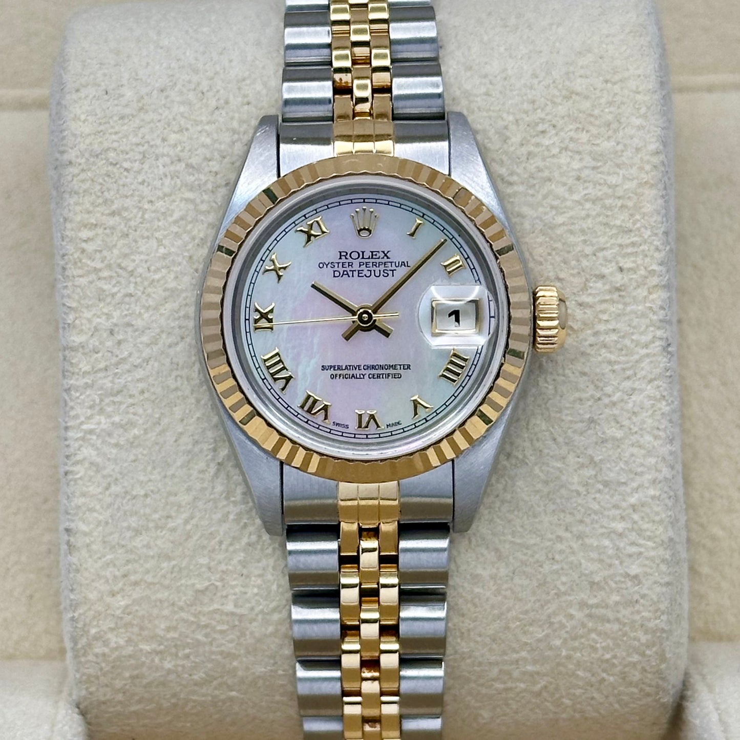 Lady-Datejust 26 Mother Of Pearl Romans Ref 79173 1999
