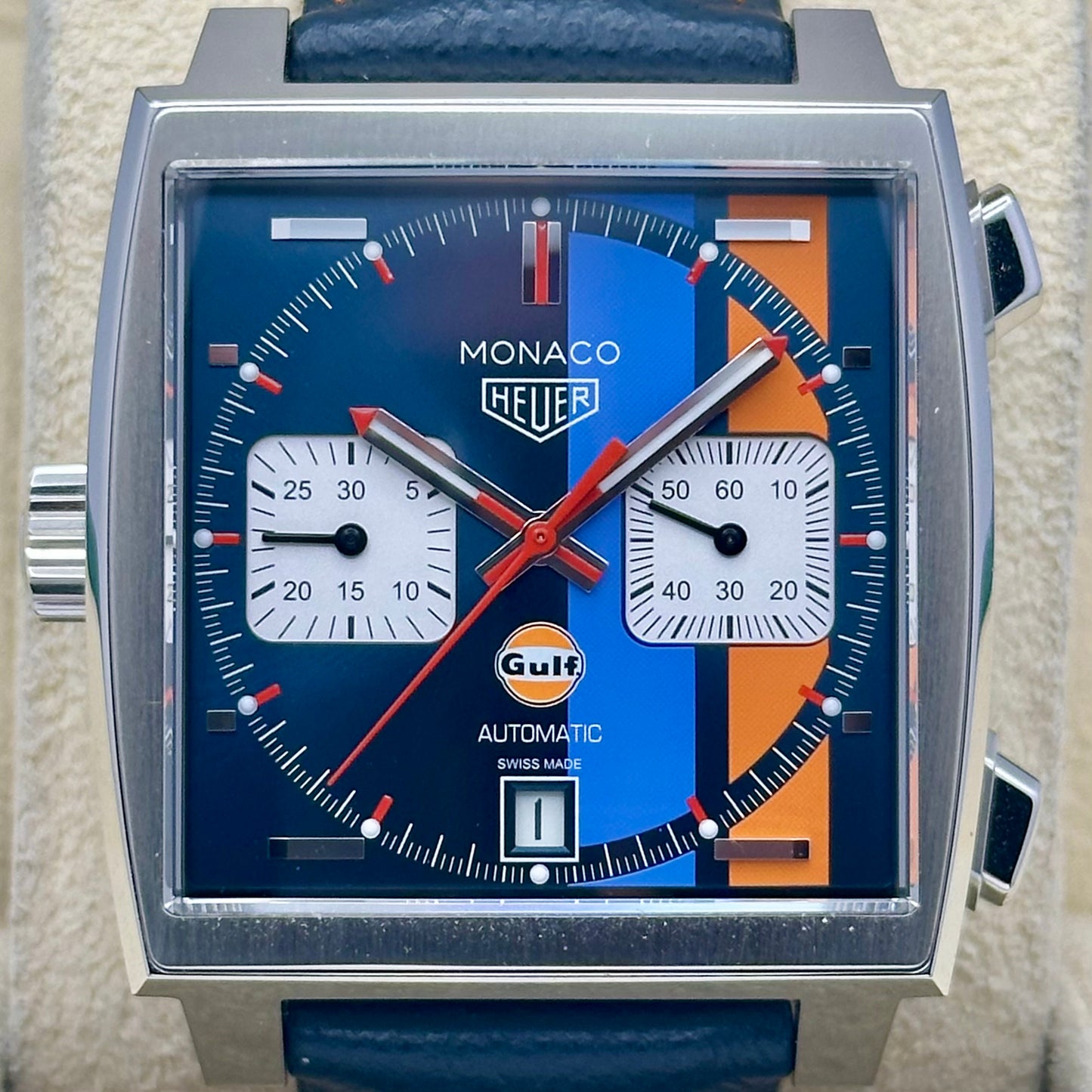 Monaco Chronograph X Gulf Special Edition Ref CAW211R.FC6401 2022