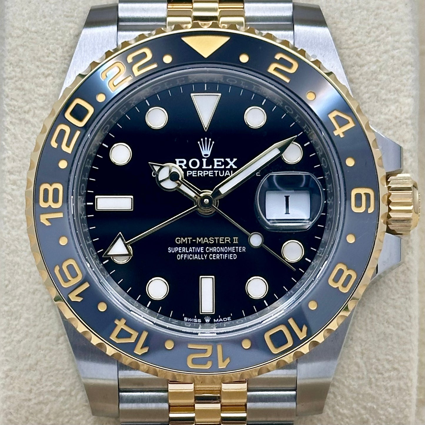 GMT Master II Zombie 18K Yellow Gold Ref 126713GRNR 2024