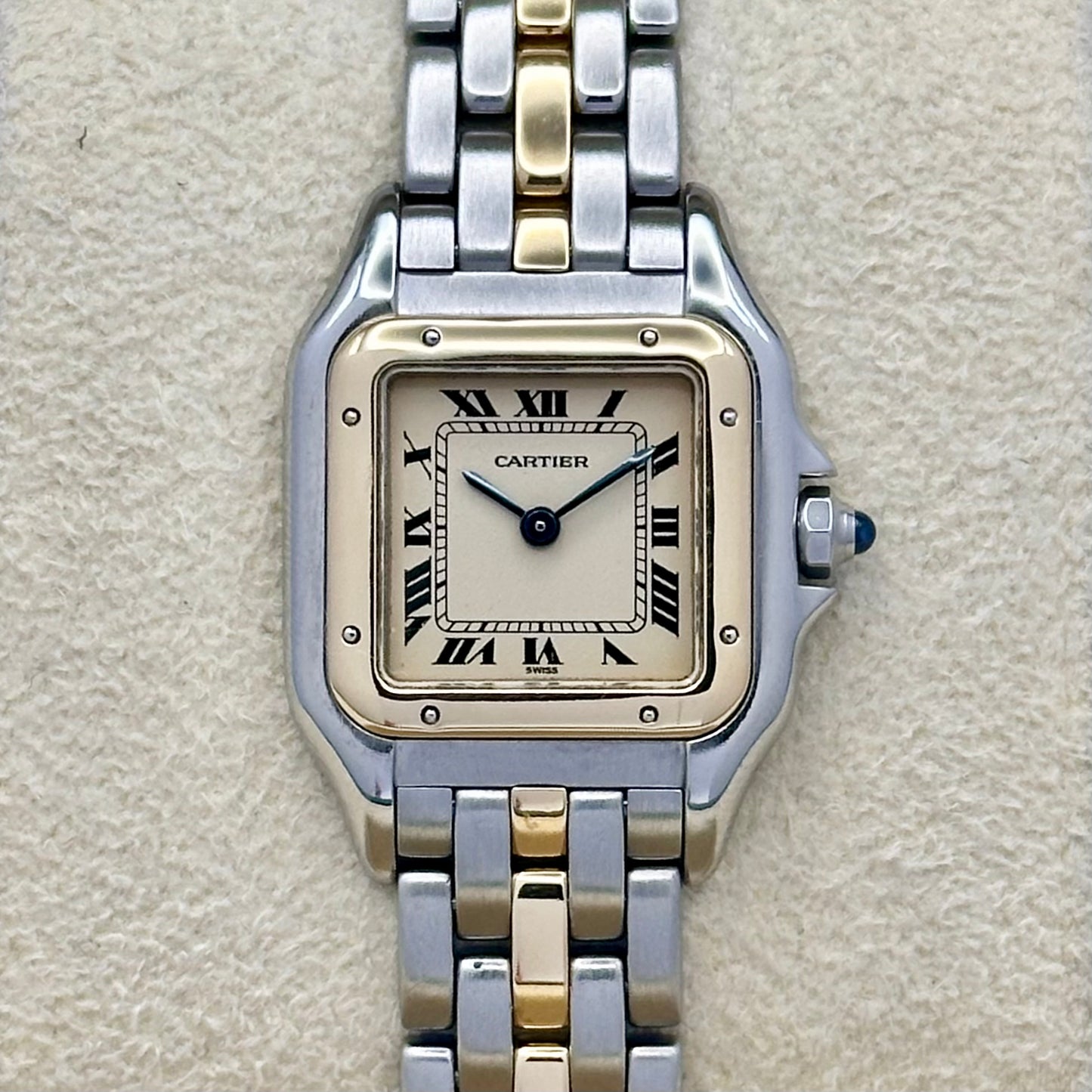 Panthére Small Single Row 18K Yellow Gold Two Tone Ref 669210