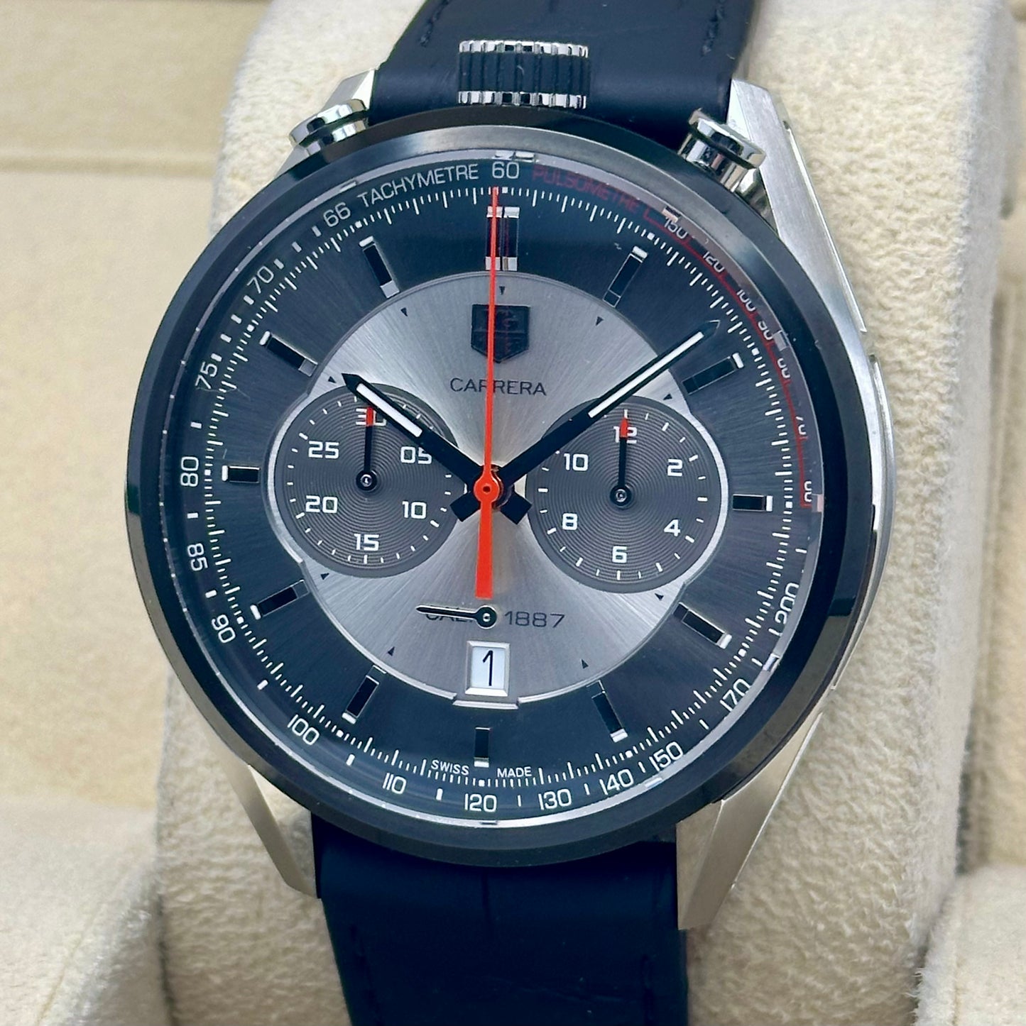 Carrera Calibre 1887 Jack Heuer Edition Ref CAR2C11.FC6327 2014