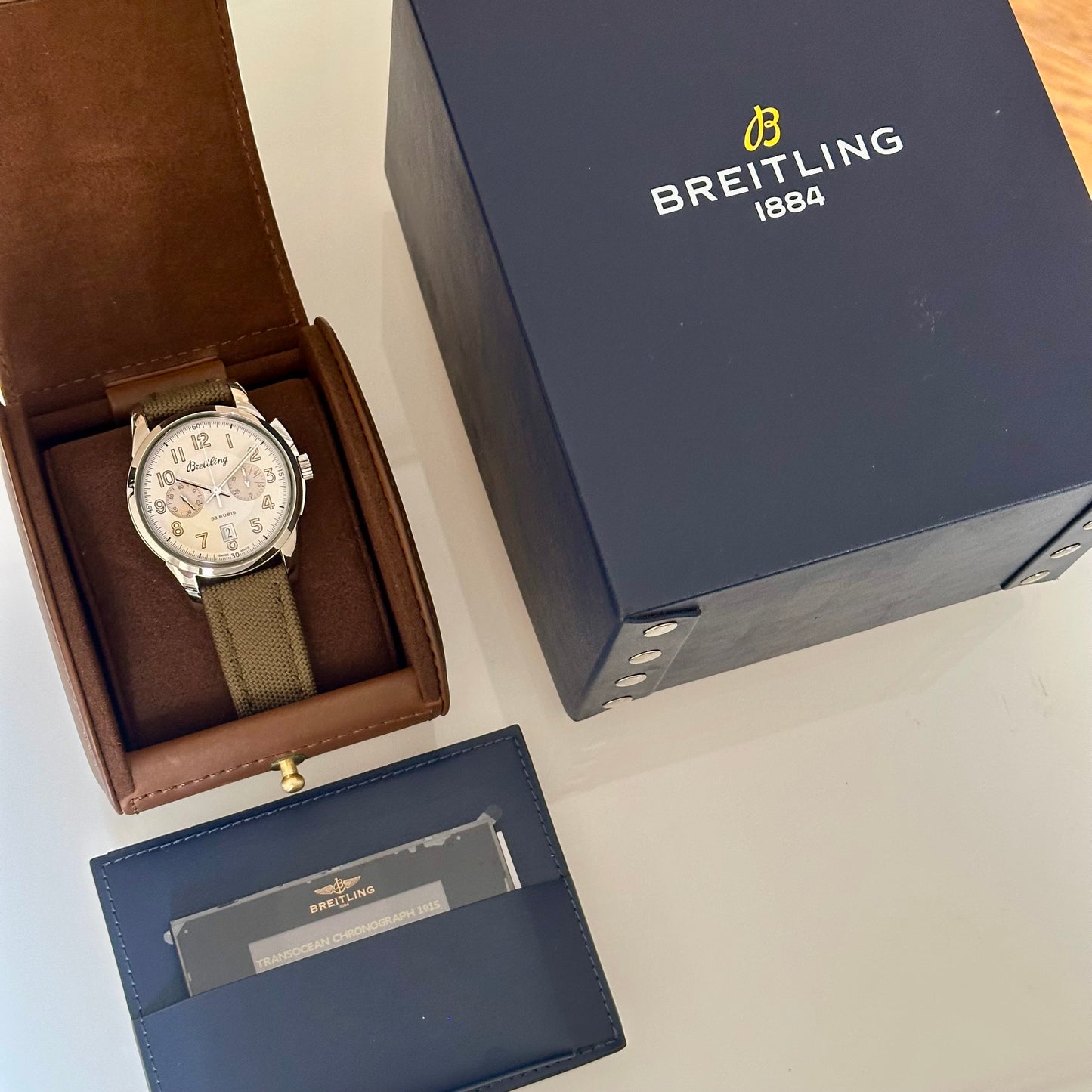 Transocean Chronograph 1915 Ref AB141112/G799 2019