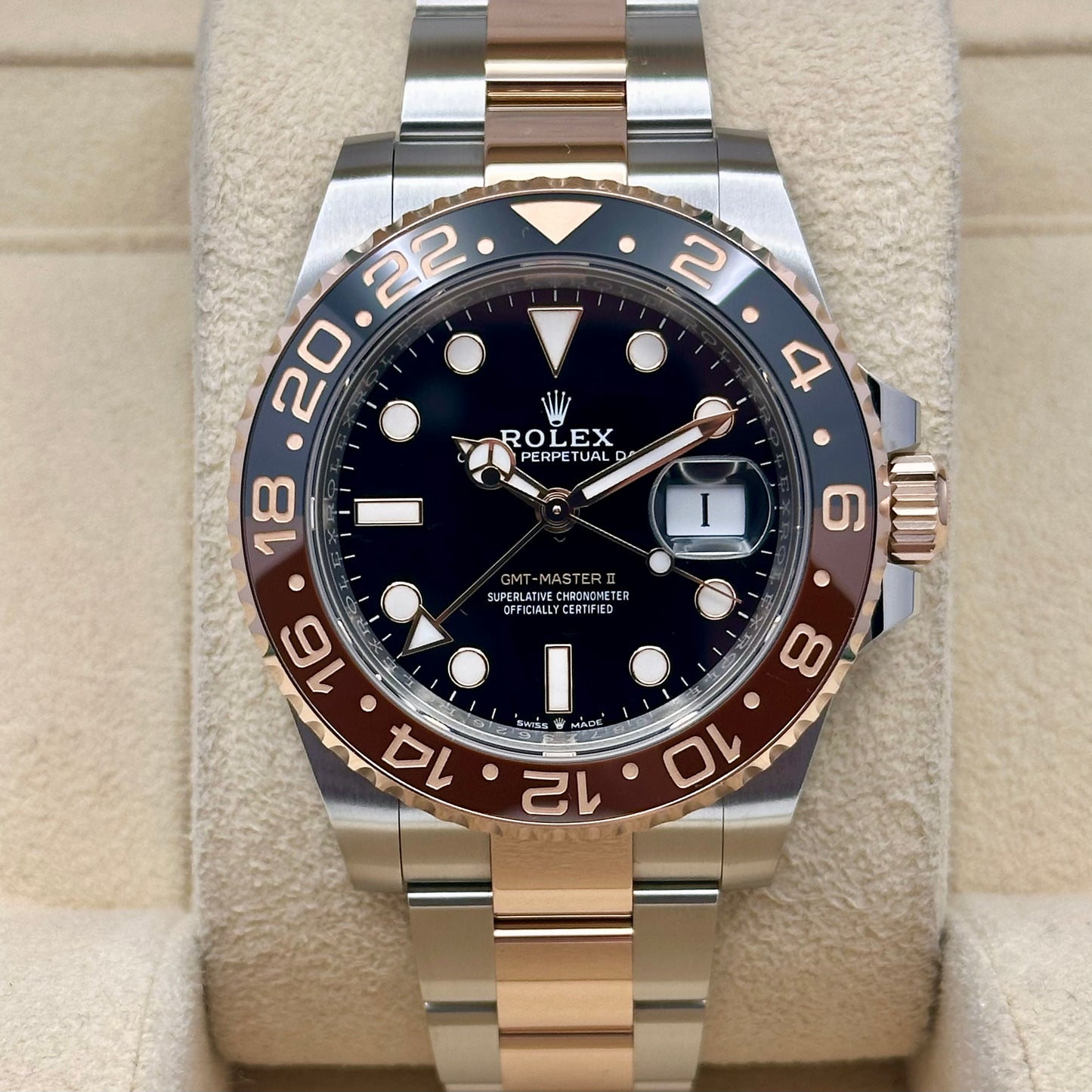 GMT Master II Rootbeer Ref 126711CHNR 2025