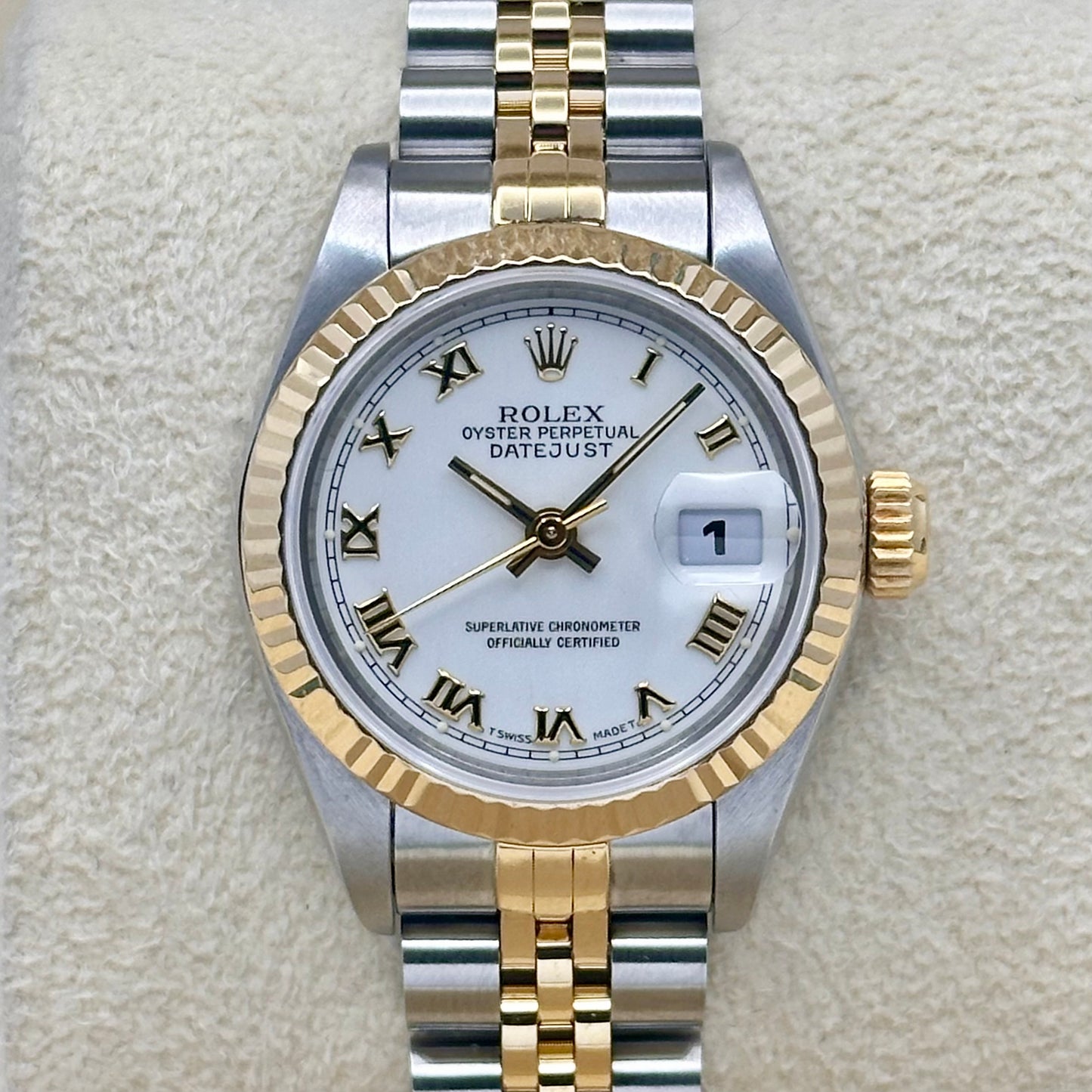 Lady-Datejust 26 White Romans Ref 69173 1994