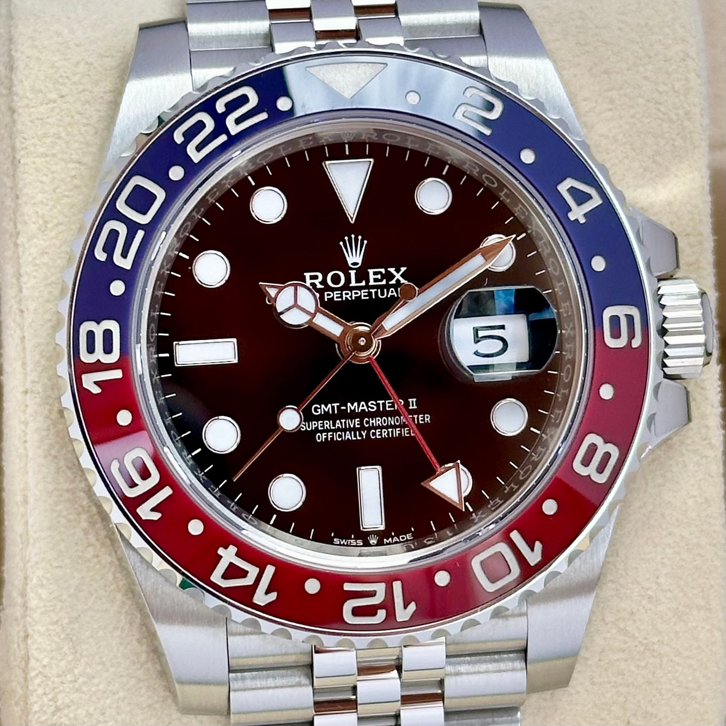 GMT Master II Pepsi Ref 126710BLRO 2019