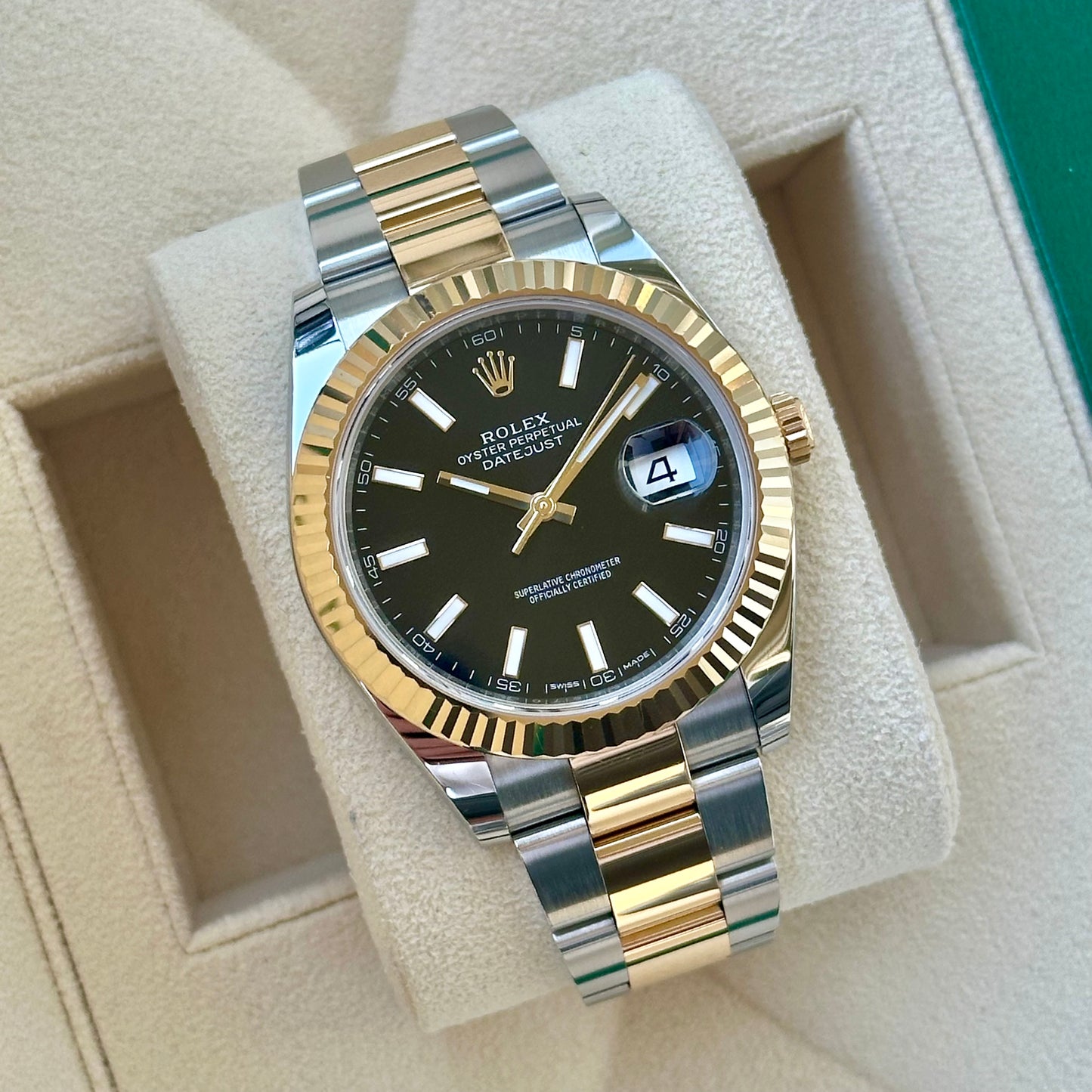 Datejust 41 Black Two Tone Ref 126333 2019