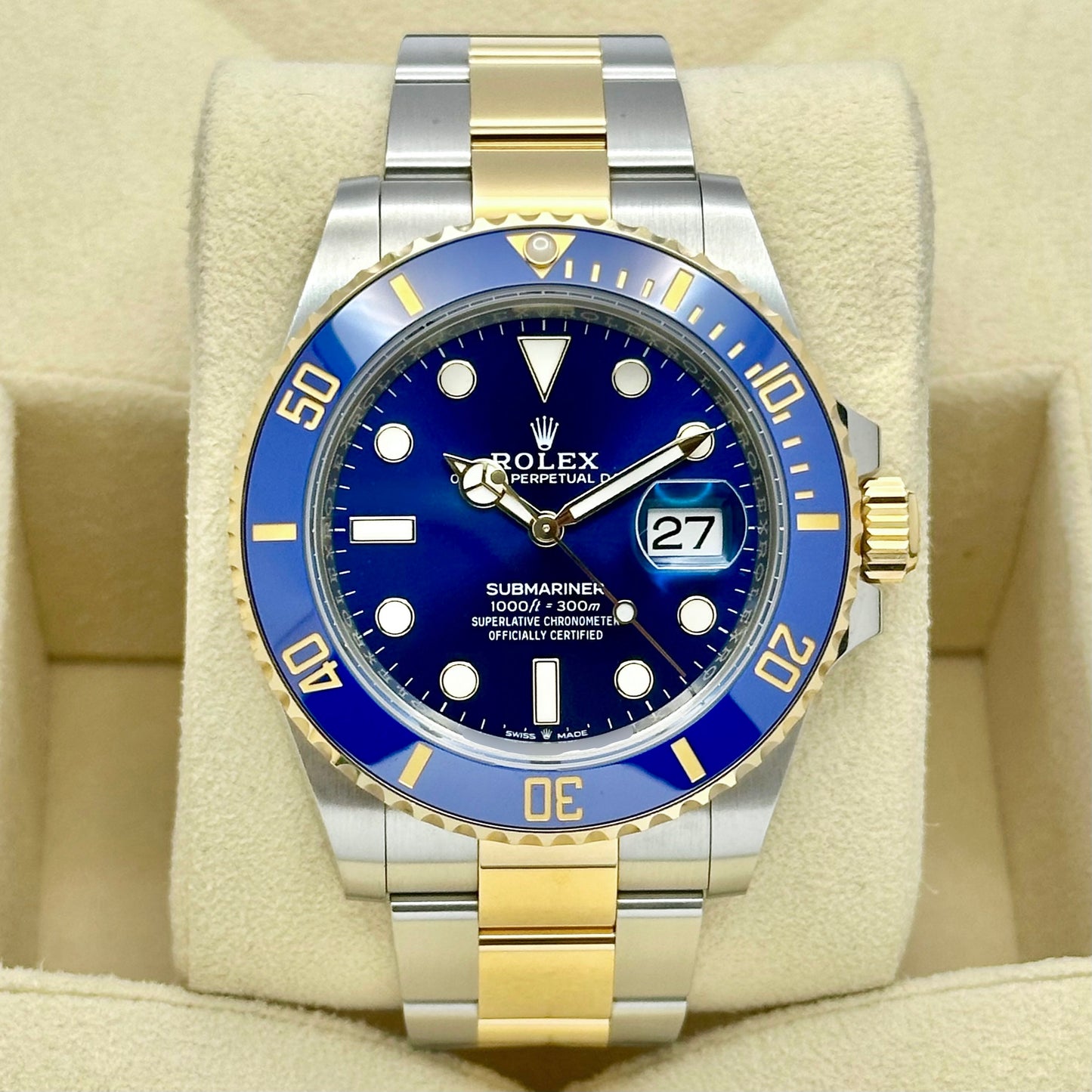 Submariner Date Bluesy Two Tone Ref 126613LB 2023