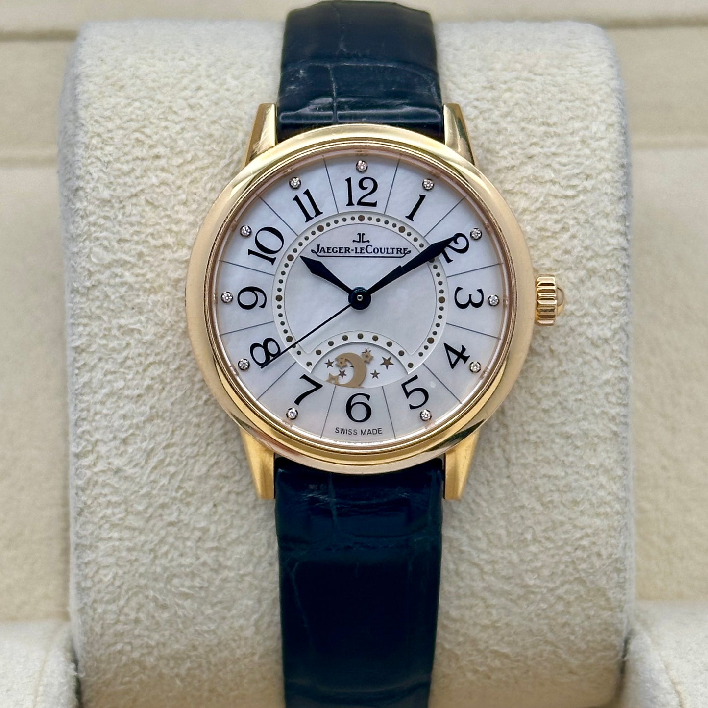 Rendez-Vous 18K Rose Gold Mother of Pearl Diamond Dial Ref Q3462491