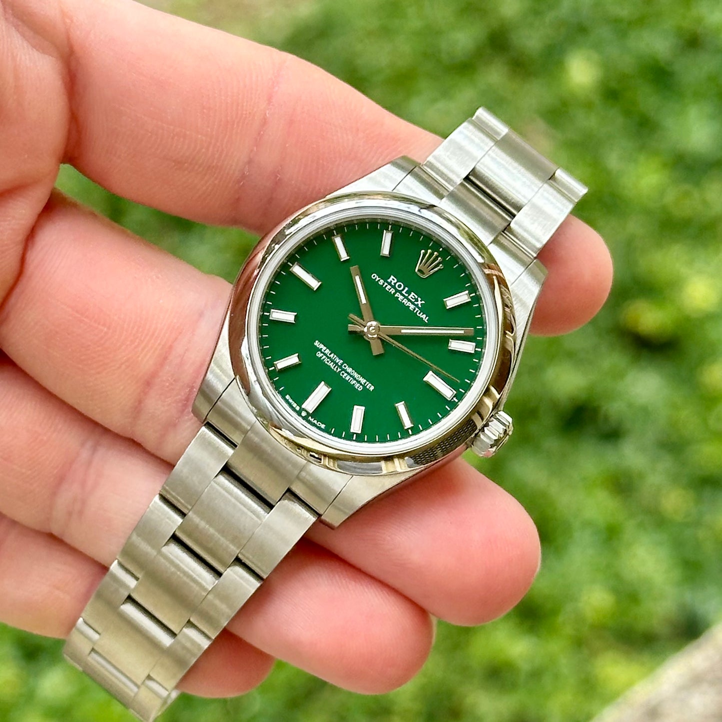Oyster Perpetual 31 Green Ref 277200 2024