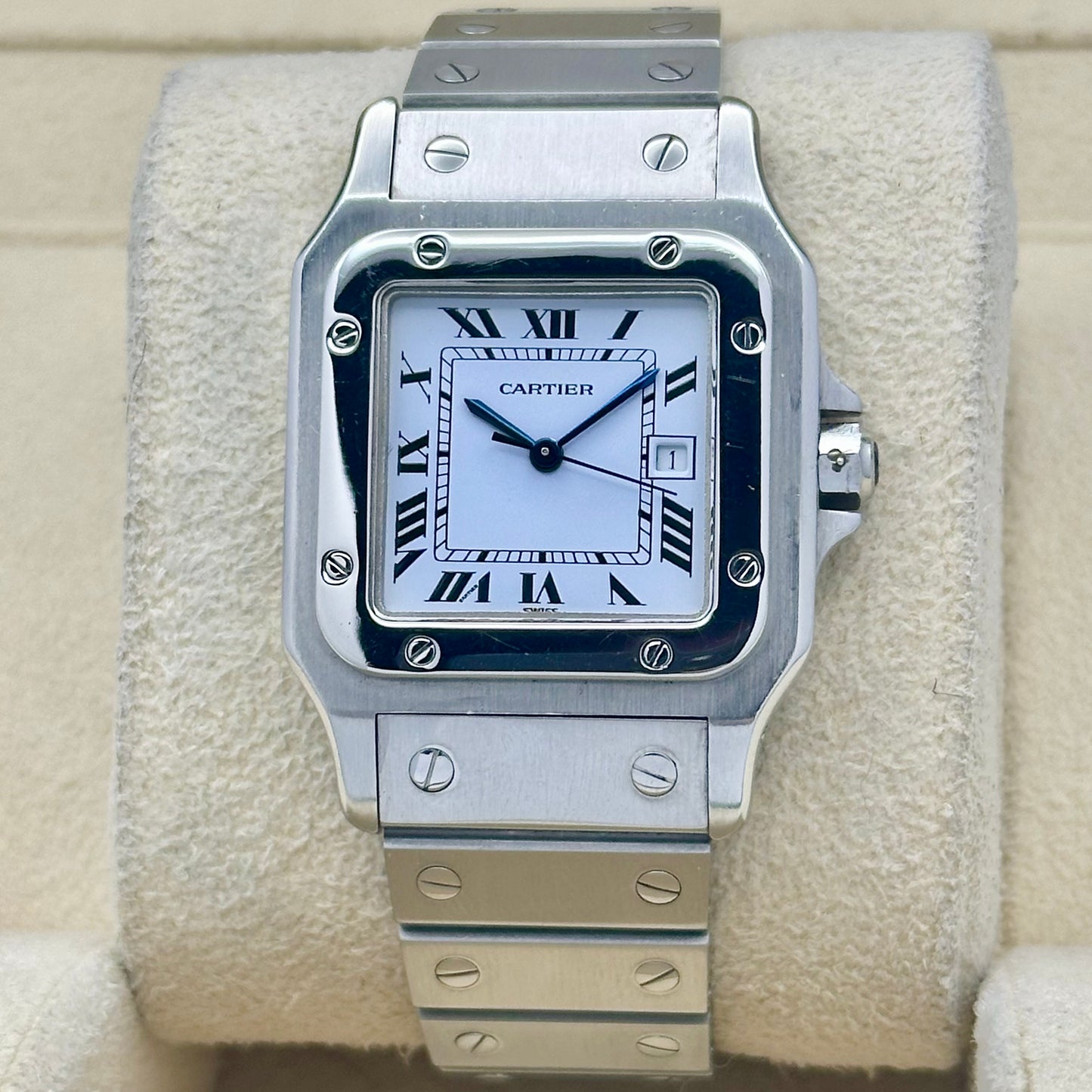 Santos Carrée Large White Romans Ref 2960
