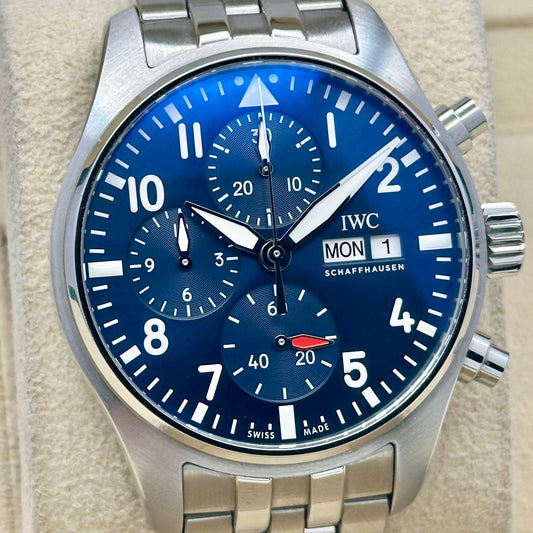 Pilot’s Chronograph 41 Blue Ref IW388102 2022