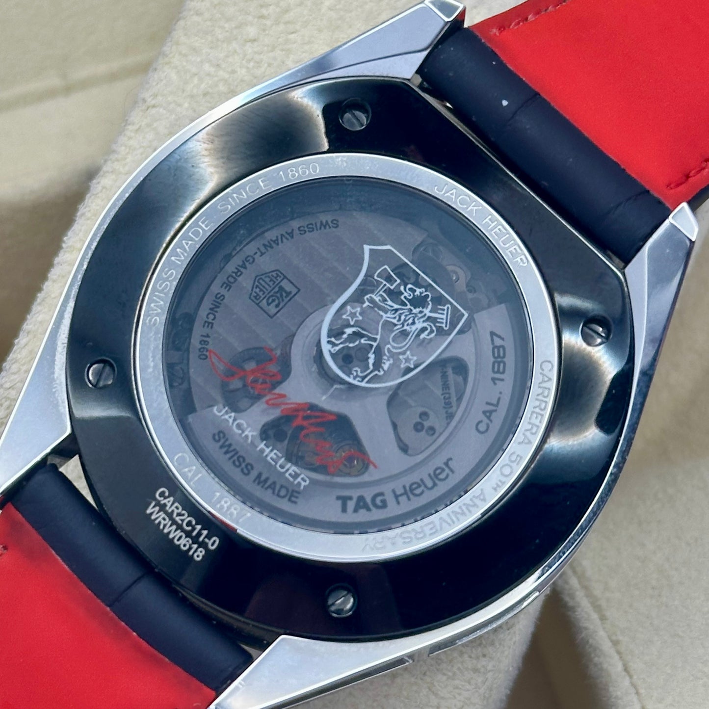 Carrera Calibre 1887 Jack Heuer Edition Ref CAR2C11.FC6327 2014