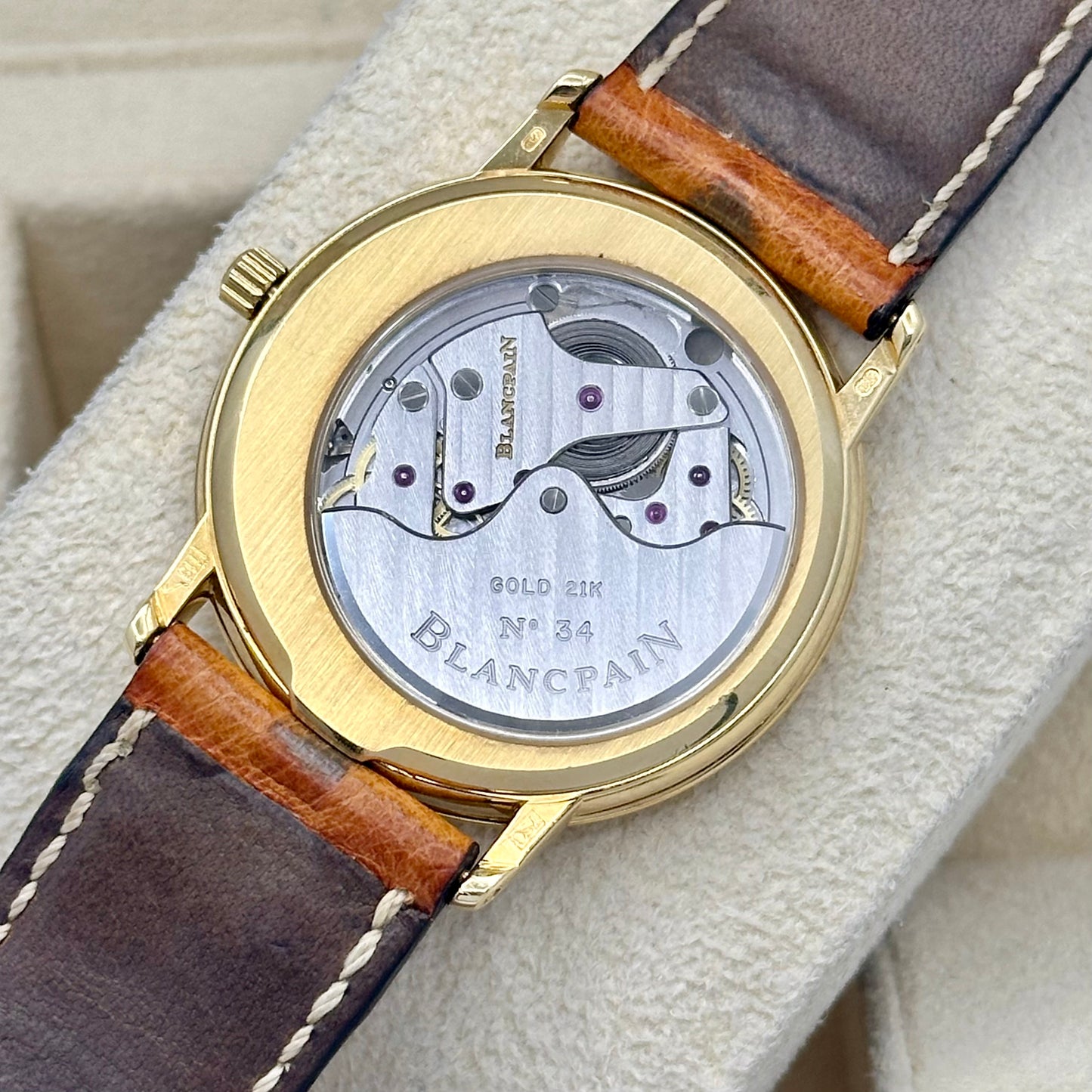 Villeret 18K Yellow Gold Ref 0072-1418-55