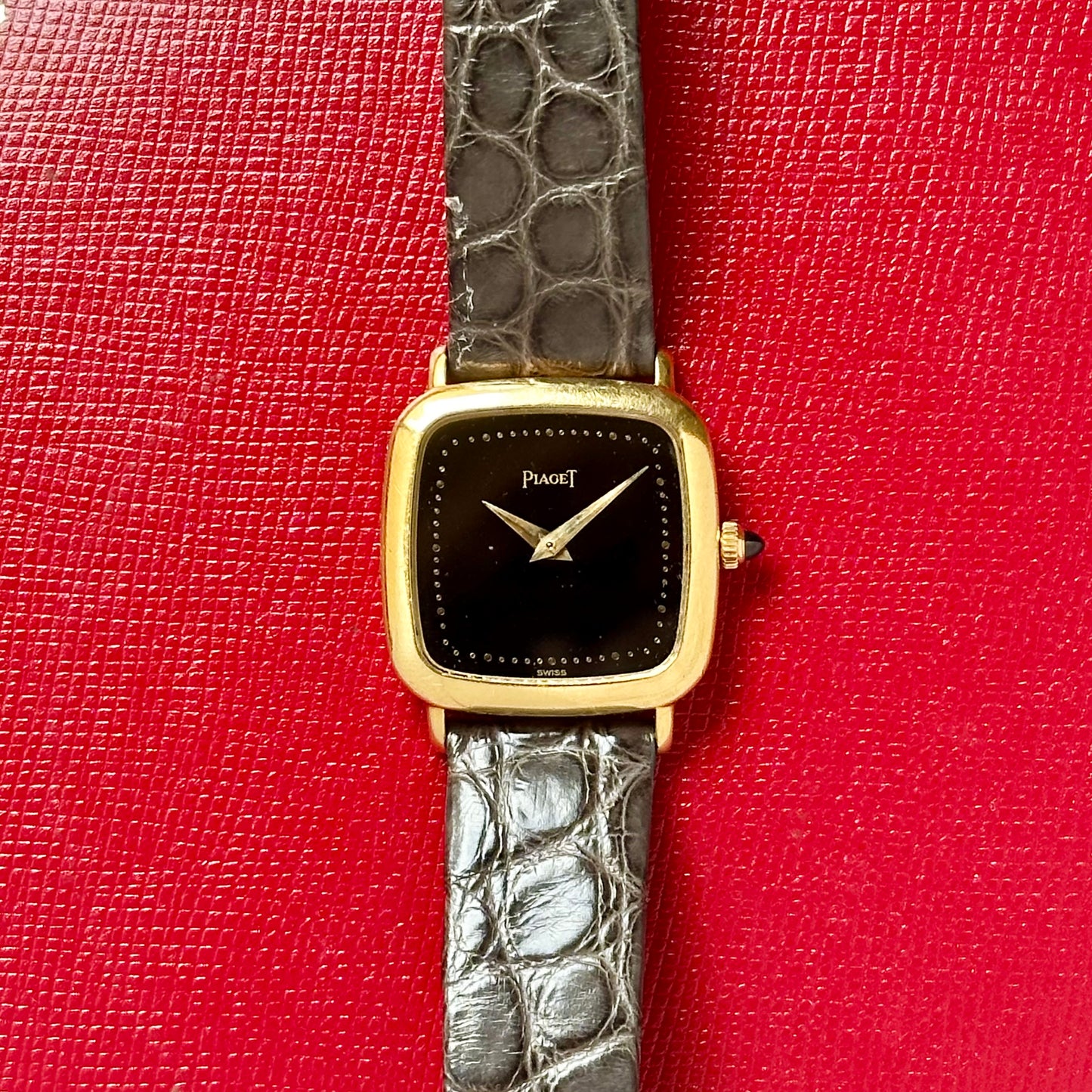 Black Tie Emperador 18K Yellow Gold Manual Winding Ref 9902
