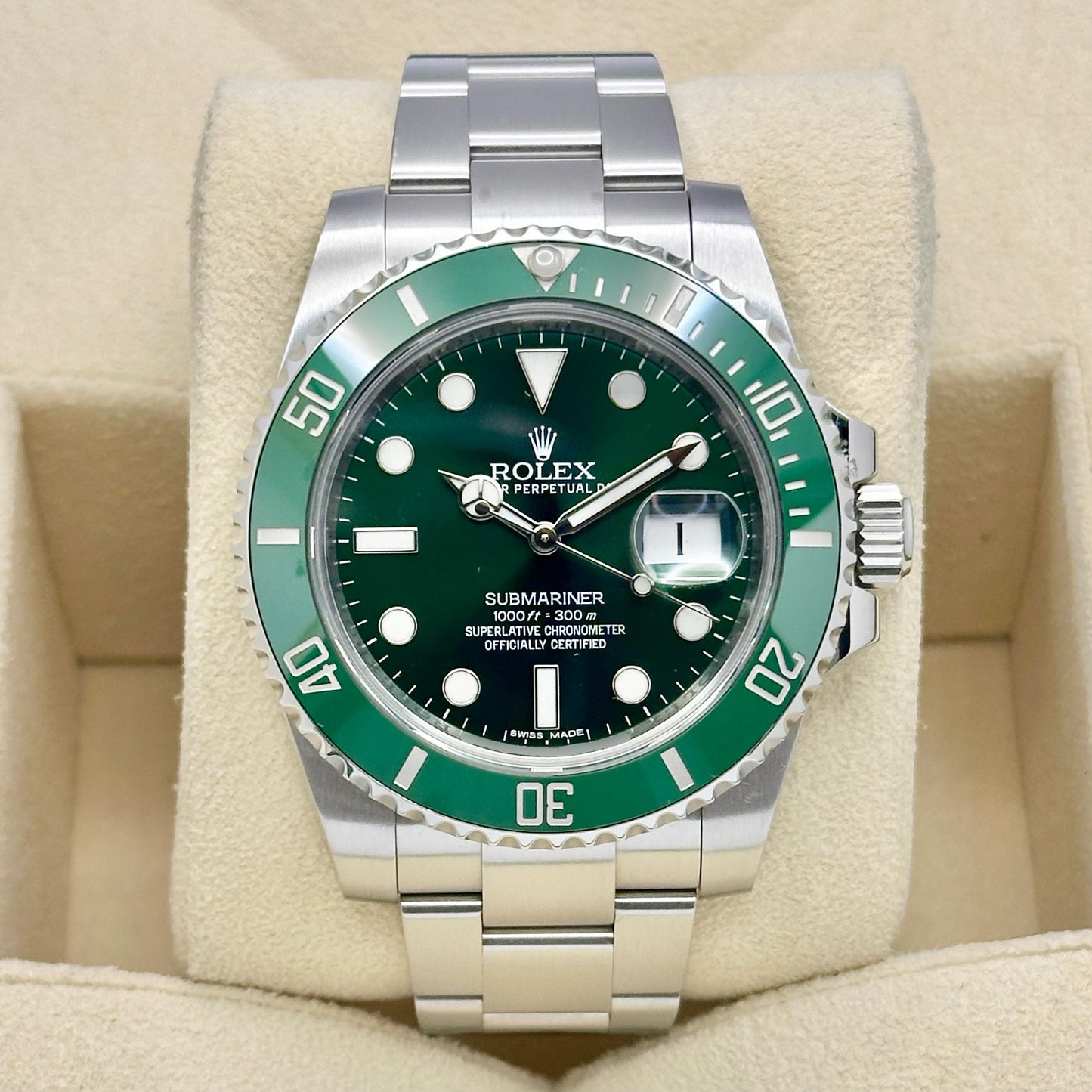 Submariner Date Hulk Ref 16610LV 2014