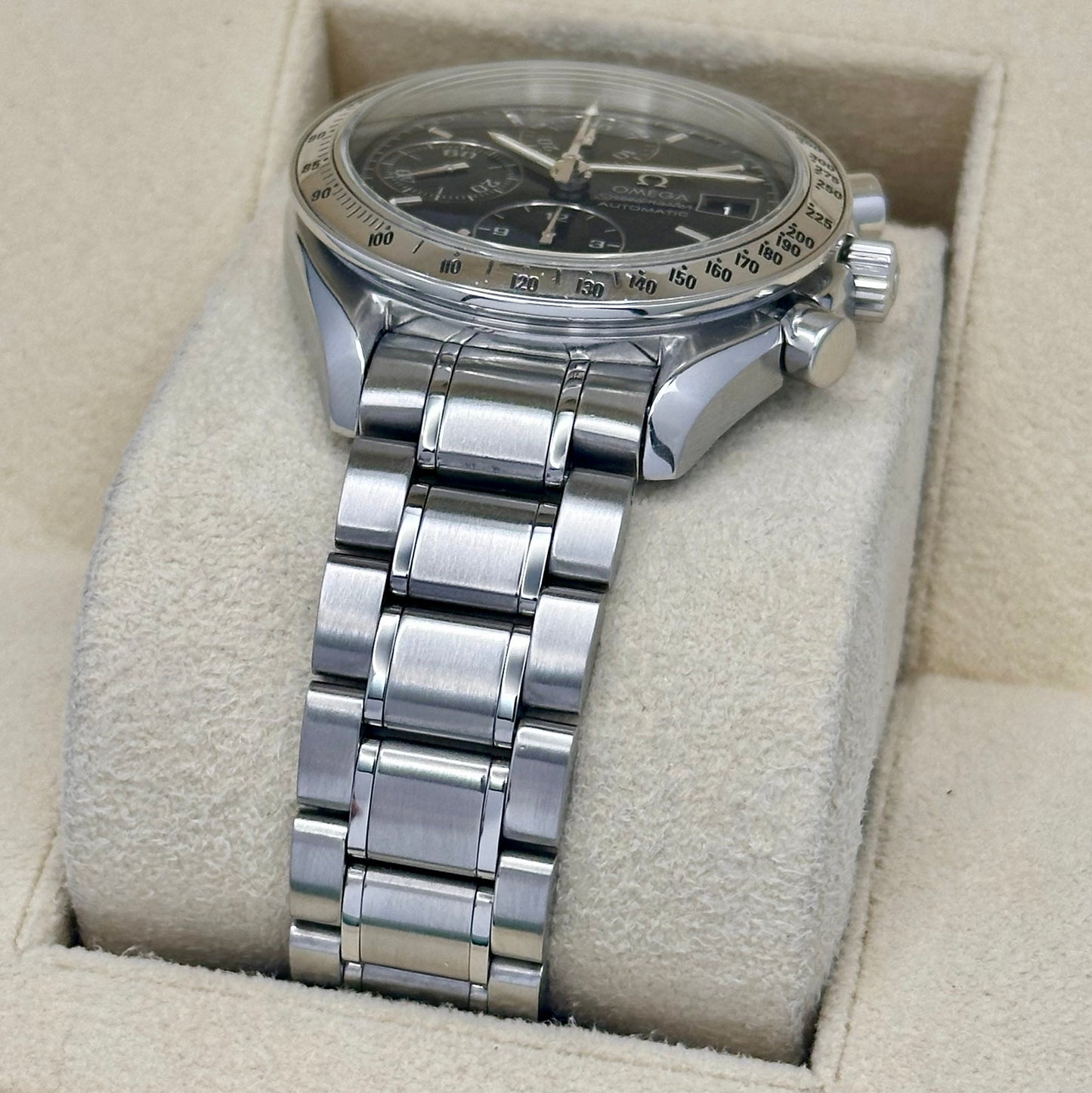 Speedmaster Date Automatic Black Dial Ref 3513.50 2003