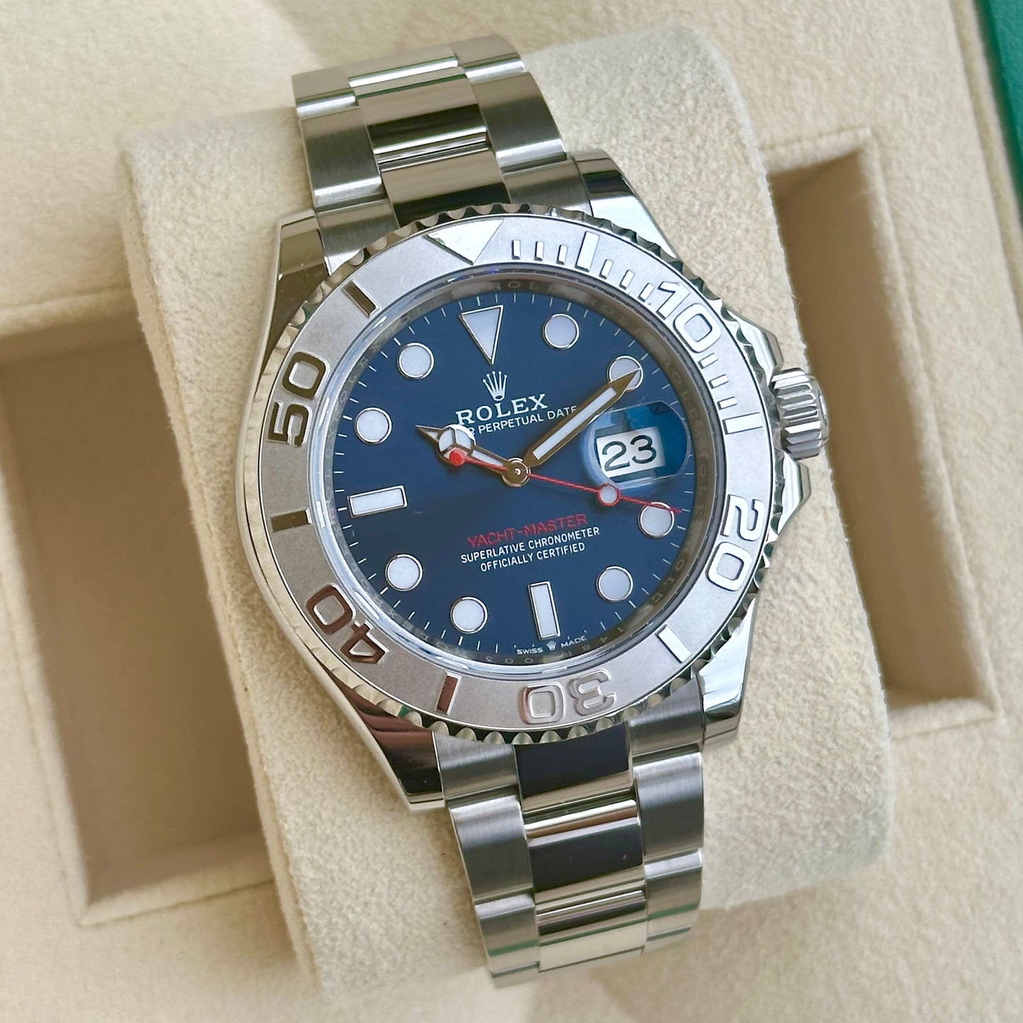 Yacht-Master 40 Blue Ref 126622 2021