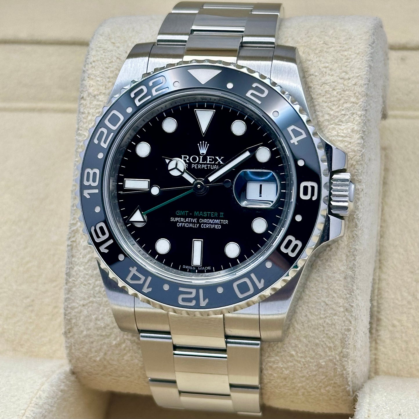 GMT Master II ‘Green Arrow’ Ref 116710LN 2011