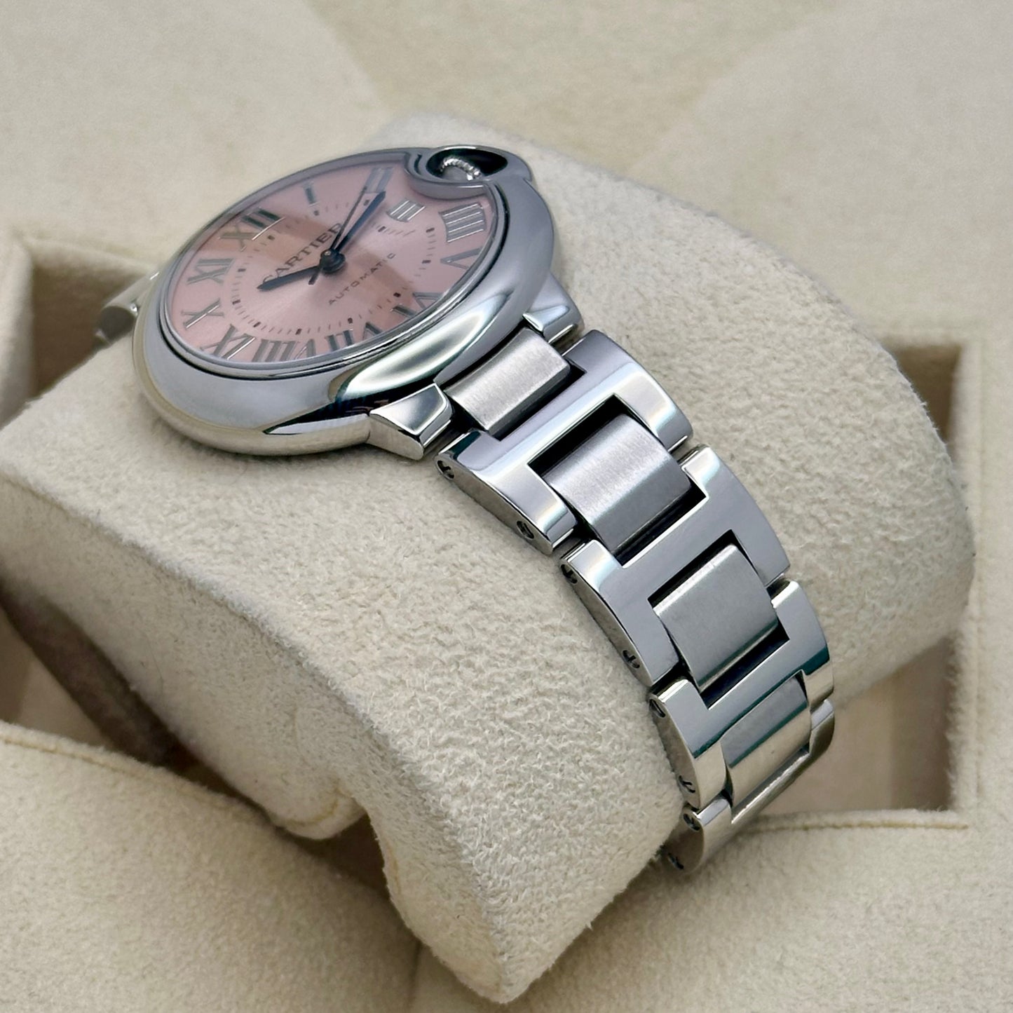 Ballon Bleu De Cartier Pink Romans Ref WSBB0068 2025