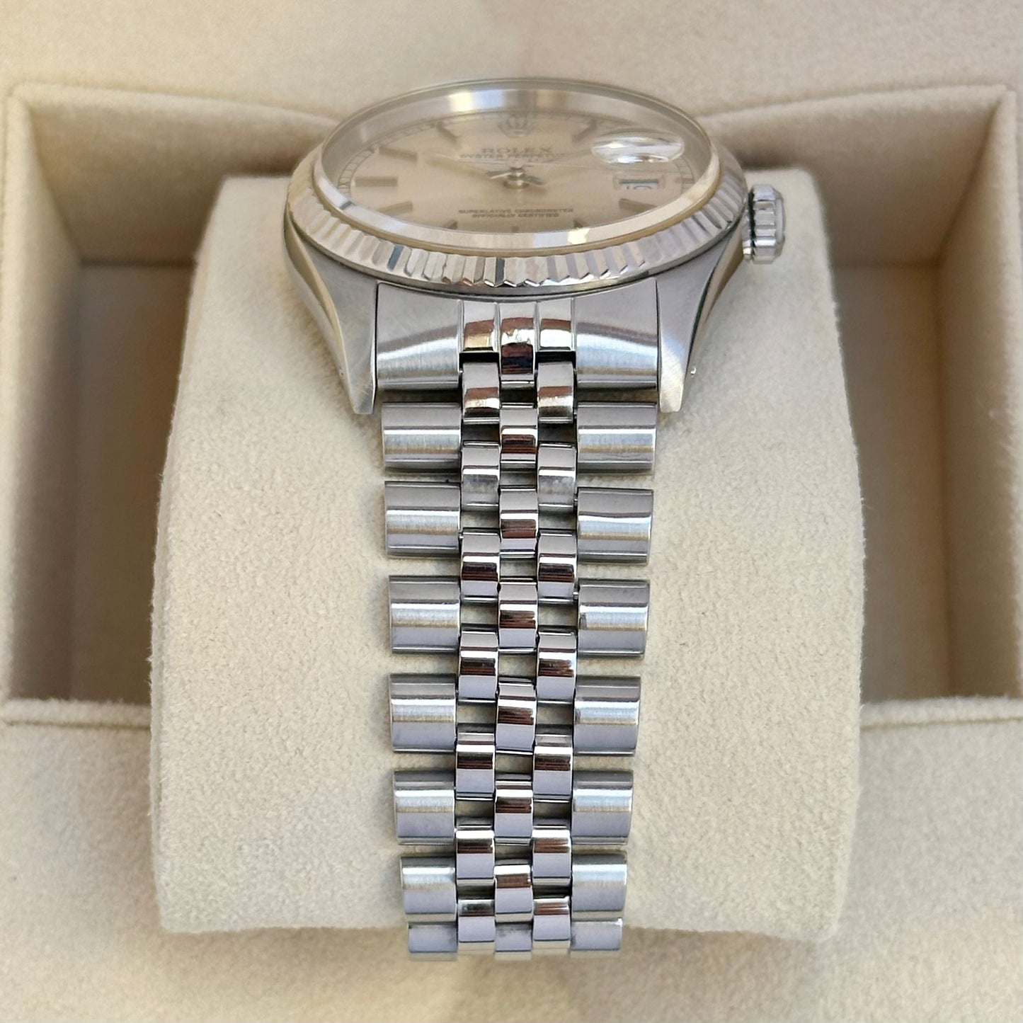 Datejust 36 Silver Ref 16234 1989