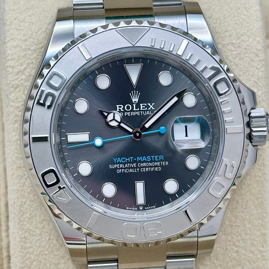 Yacht-Master 40 Platinum Rhodium Dial Ref 126622 2024