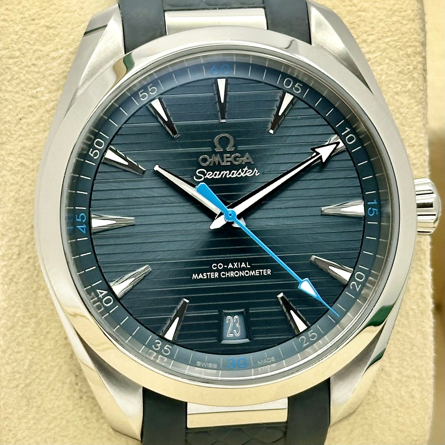 Seamaster Aqua Terra 150M Blue Ref 220.12.41.21.03.002 2018