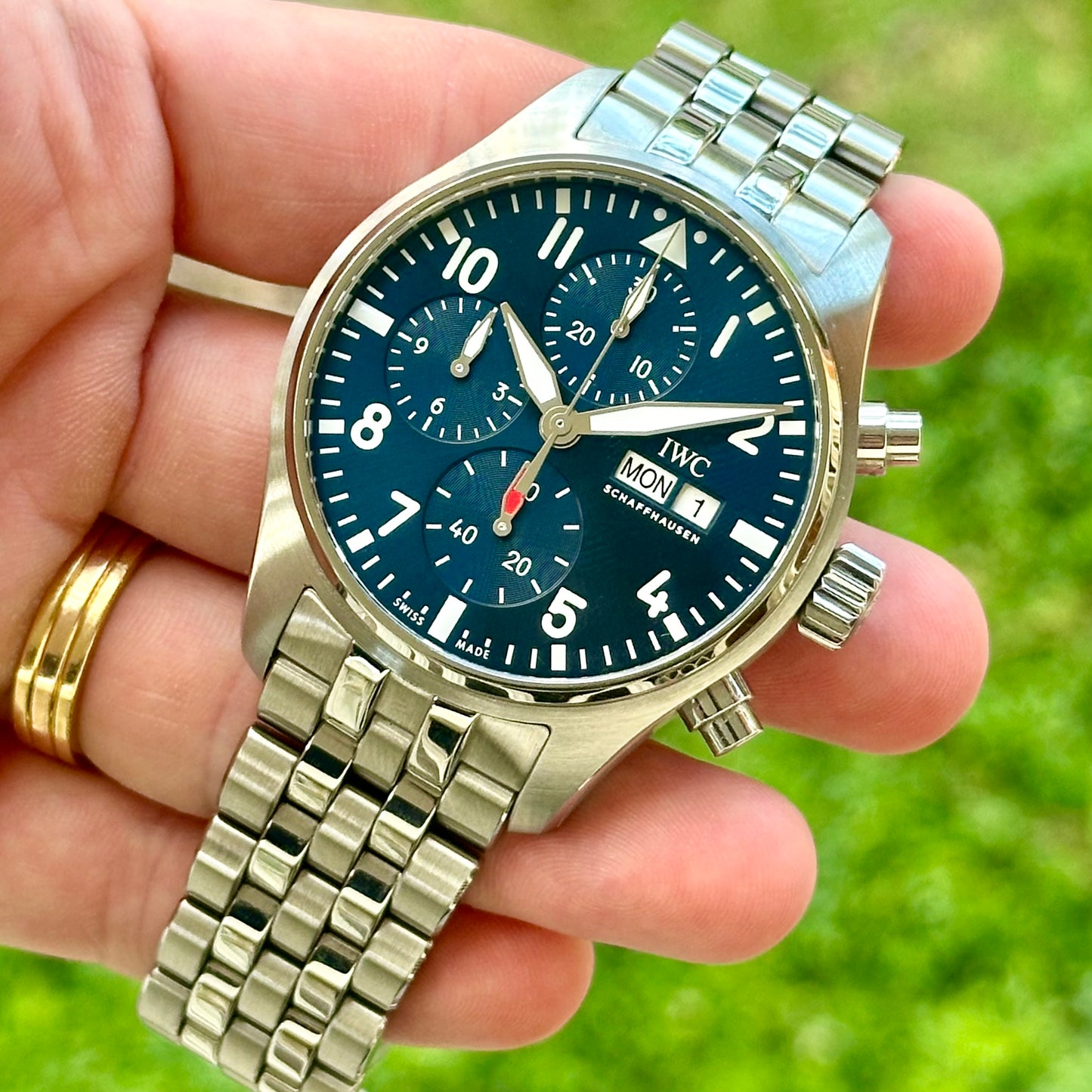 Pilot’s Chronograph 41 Blue Ref IW388102 2022
